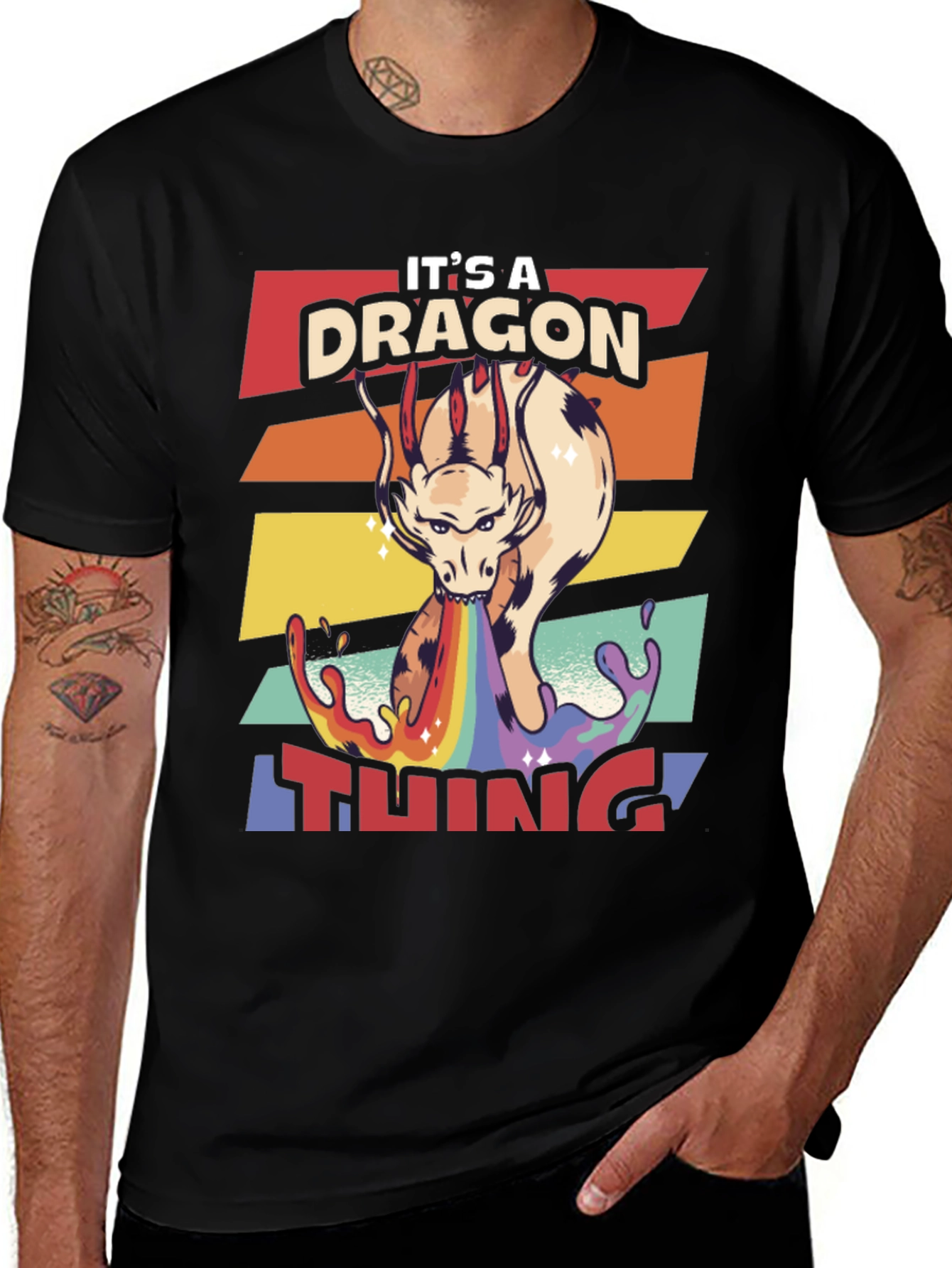 Variant 20 of It's A Dragon Thing Men's T-Shirt