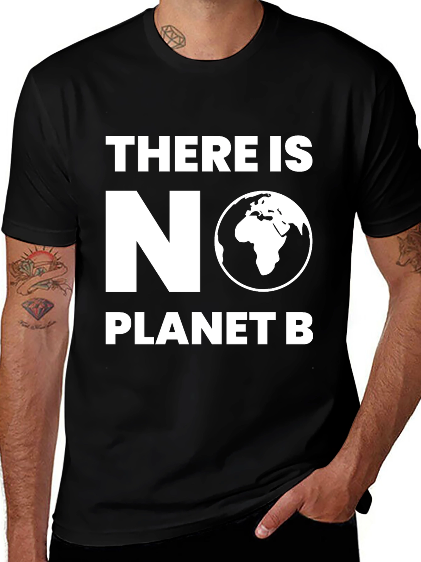 Variant 2 of There Is No Planet B Graphic Tee