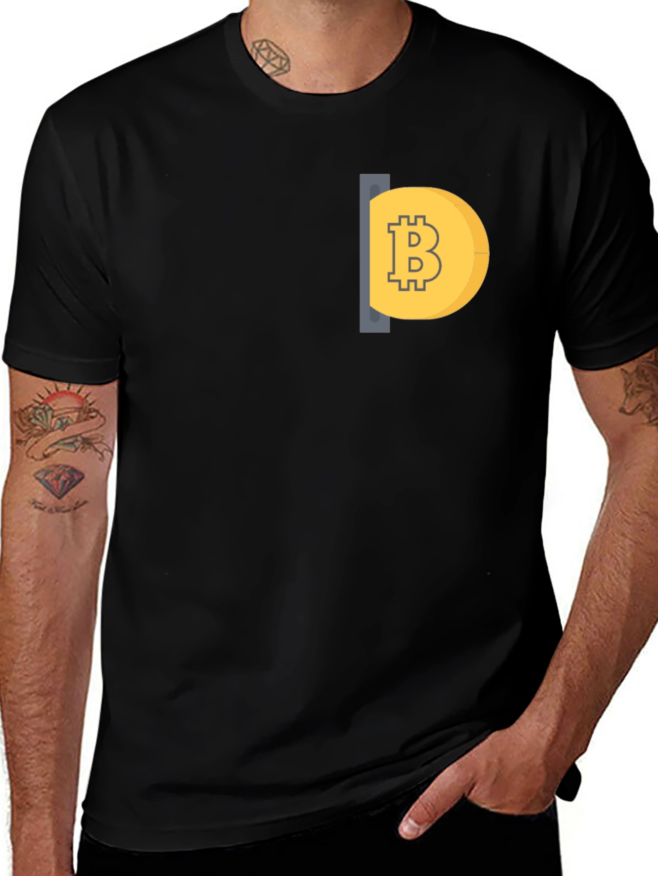 Variant 6 of Bitcoin ATM Tee - Crypto Currency Fashion