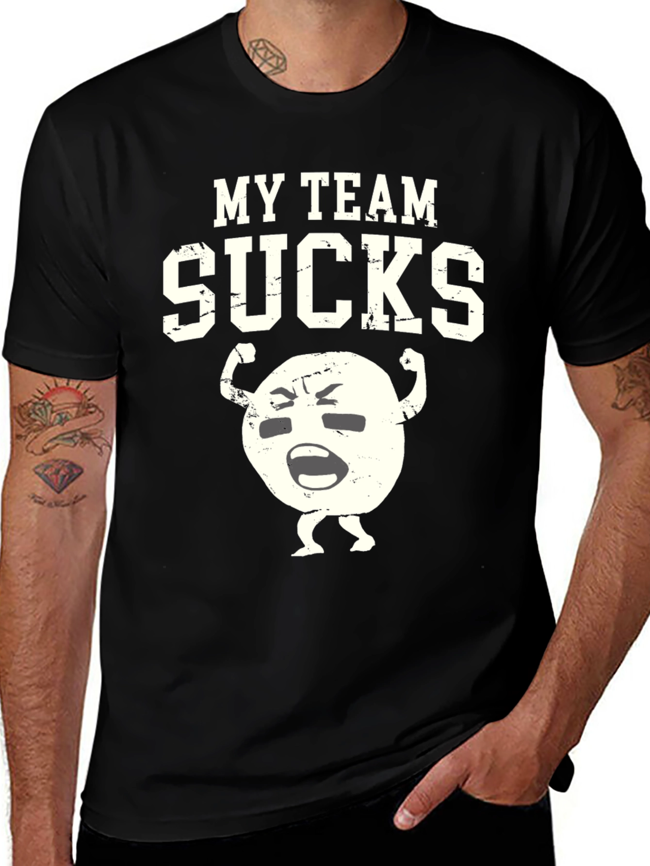 Variant 27 of Funny "My Team Sucks" Graphic T-Shirt