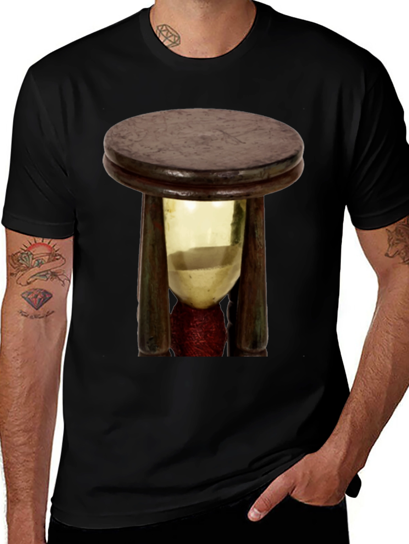 Variant 21 of Hourglass Graphic Tee - Stylish & Unique