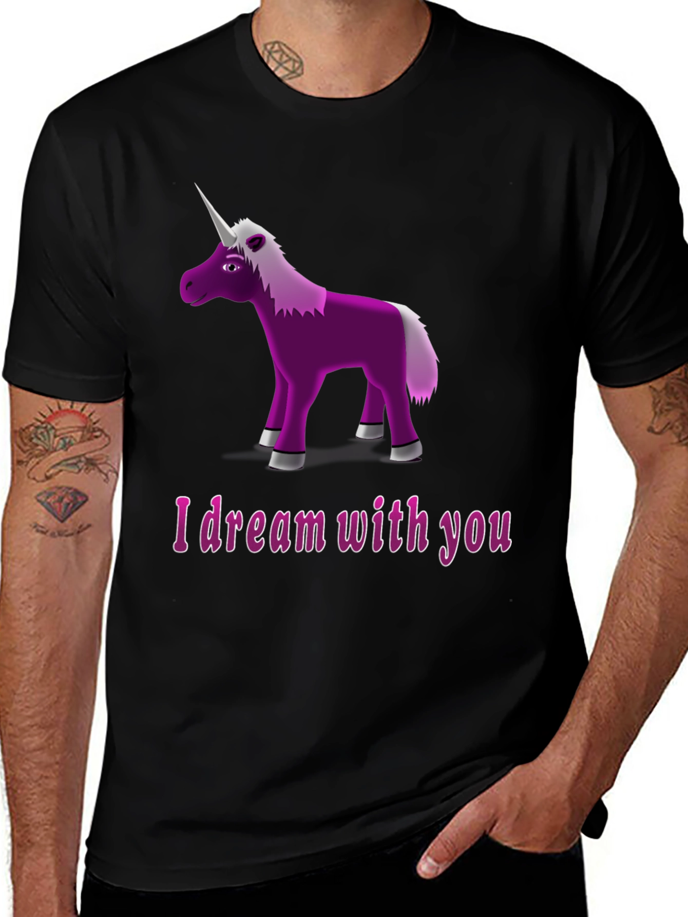 Variant 18 of Unicorn Dream T-Shirt: Magical Comfort & Style
