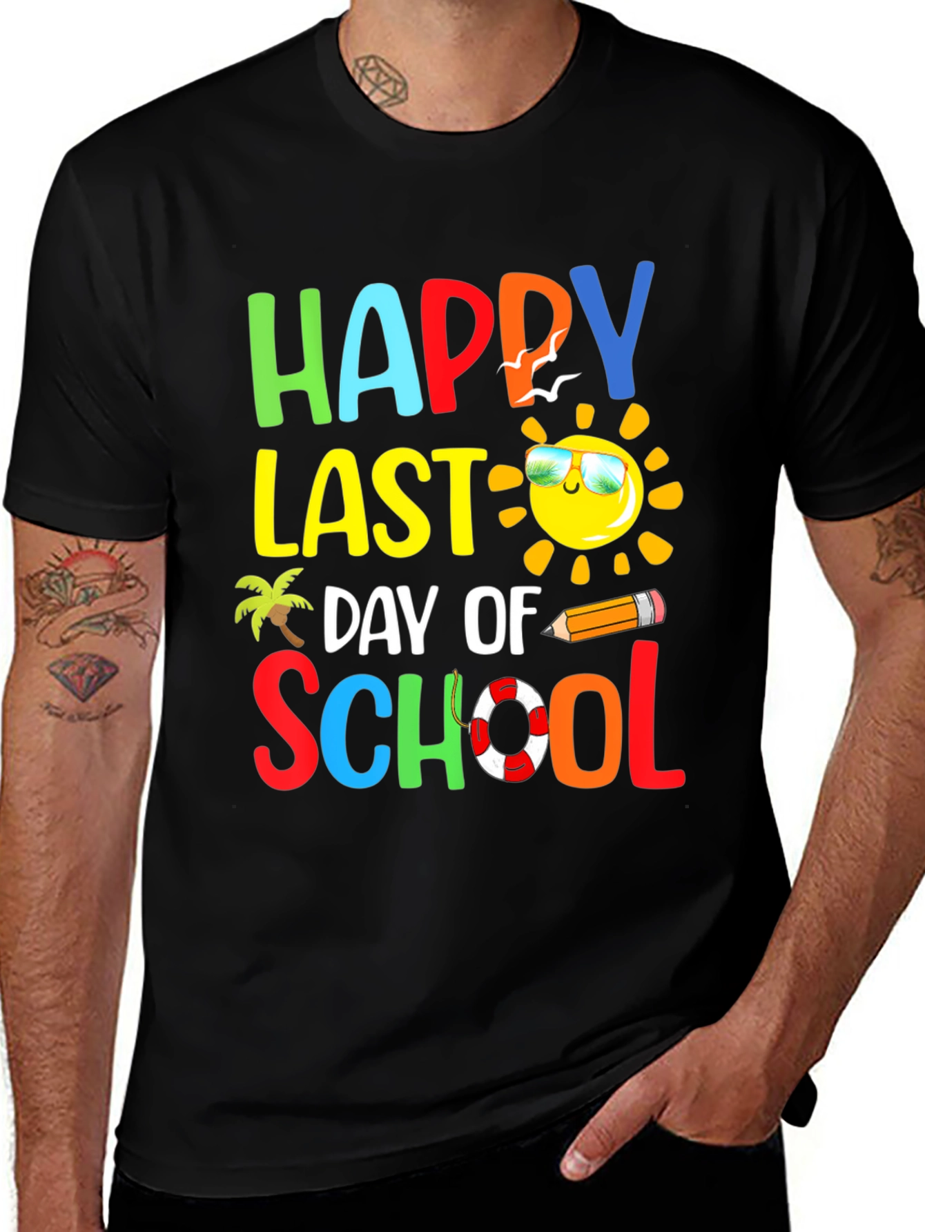Variant 7 of Happy Last Day Of School T-Shirt