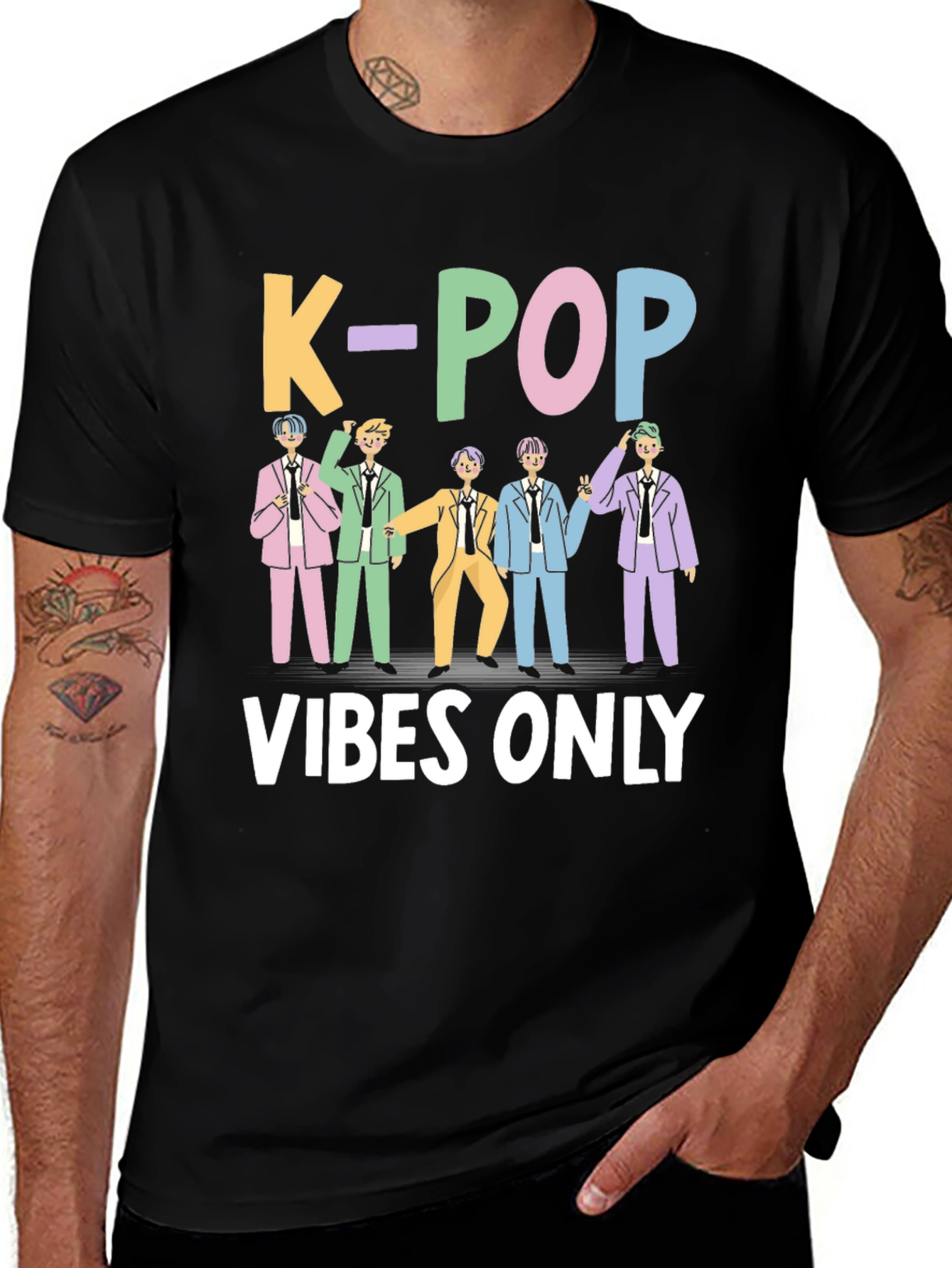 K-Pop Vibes Only T-Shirt