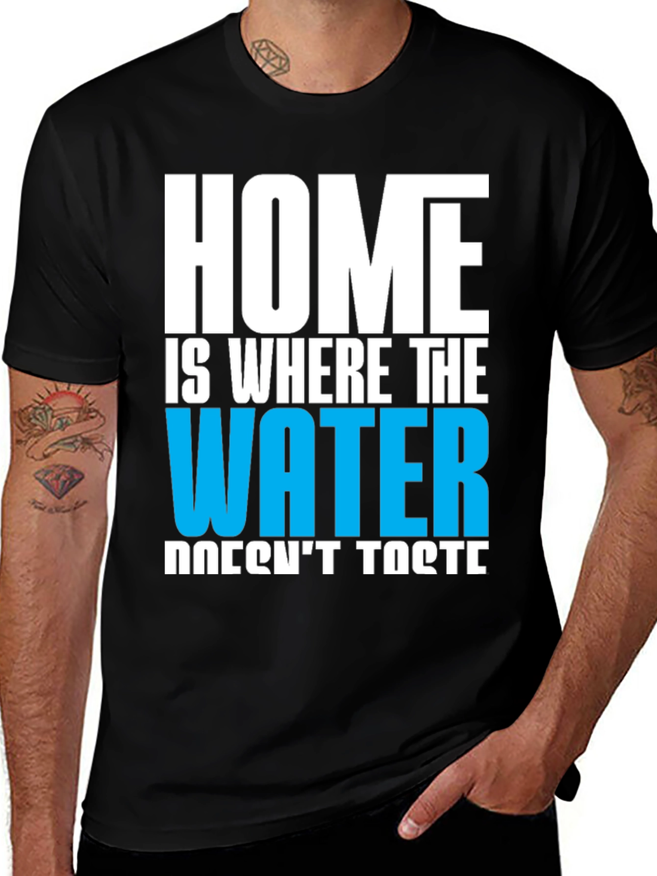 Home Water T-Shirt Funny Novelty Tee