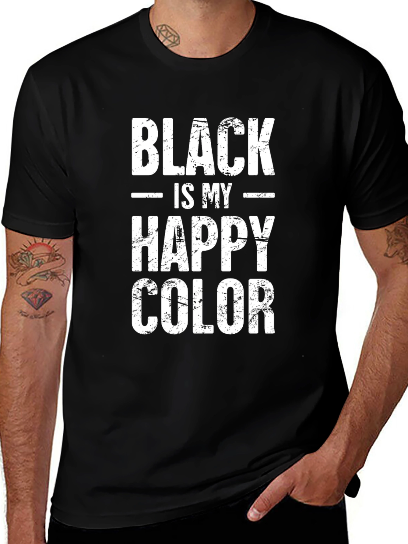 Black is My Happy Color T-Shirt