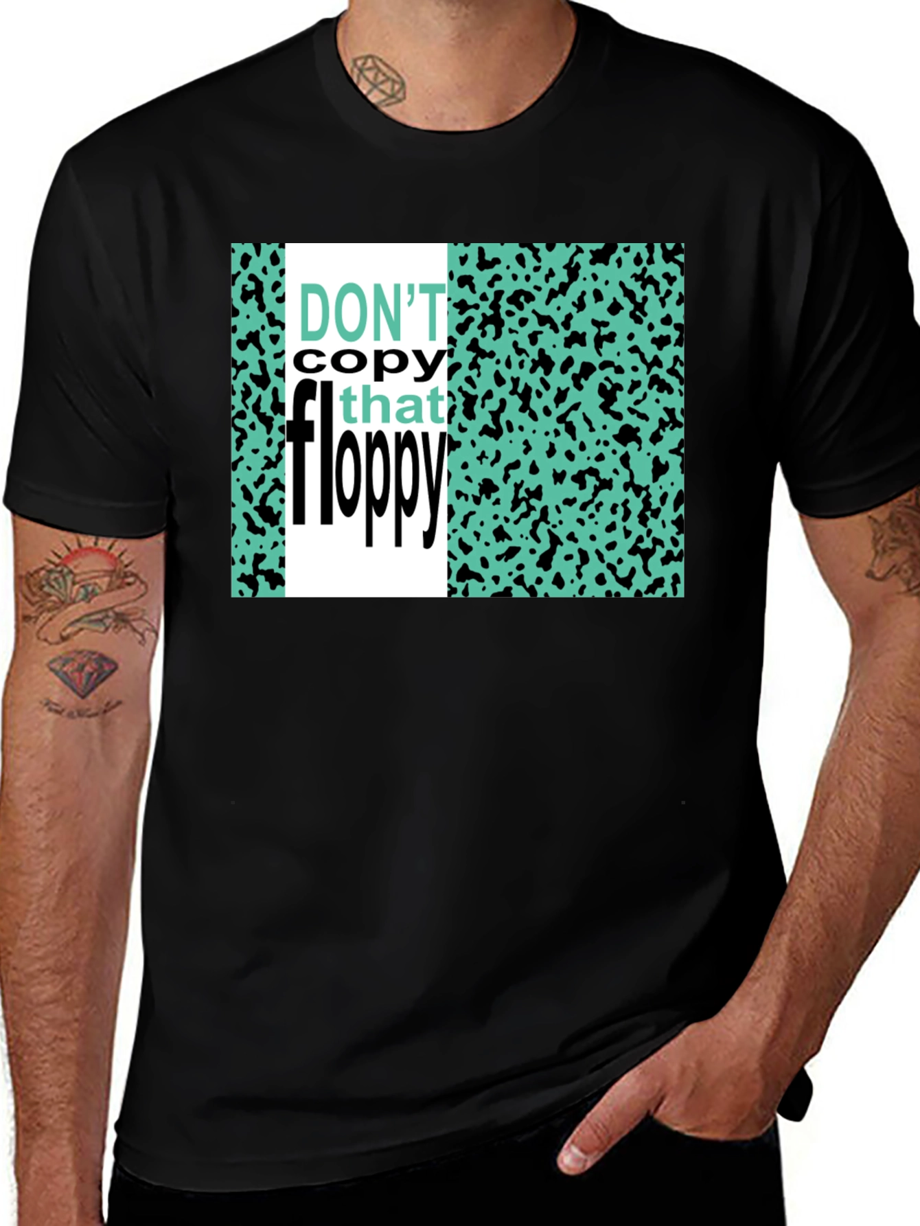 Variant 9 of Don't Copy That Floppy T-Shirt