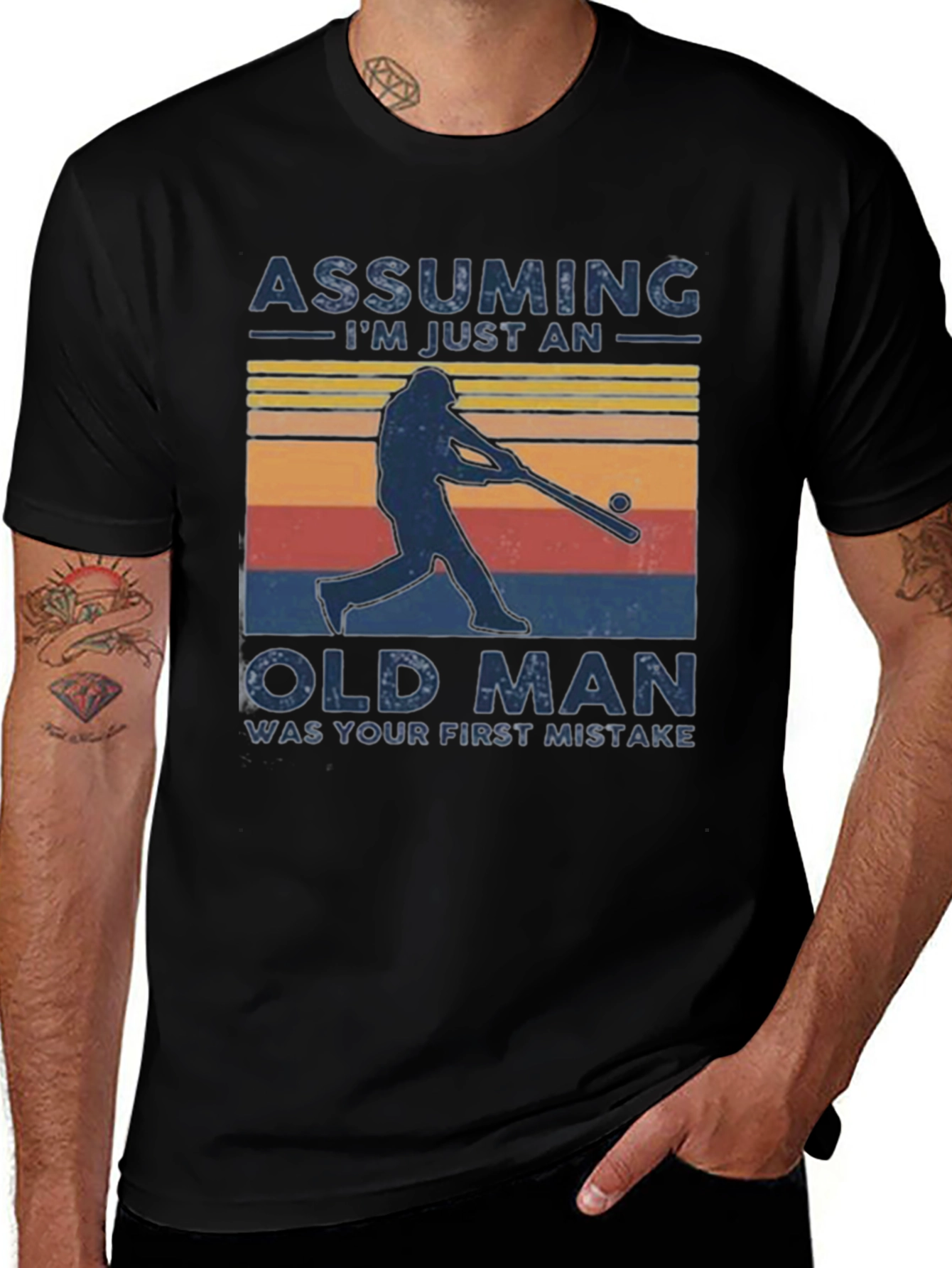 Variant 12 of Assuming I'm Just an Old Man T-Shirt