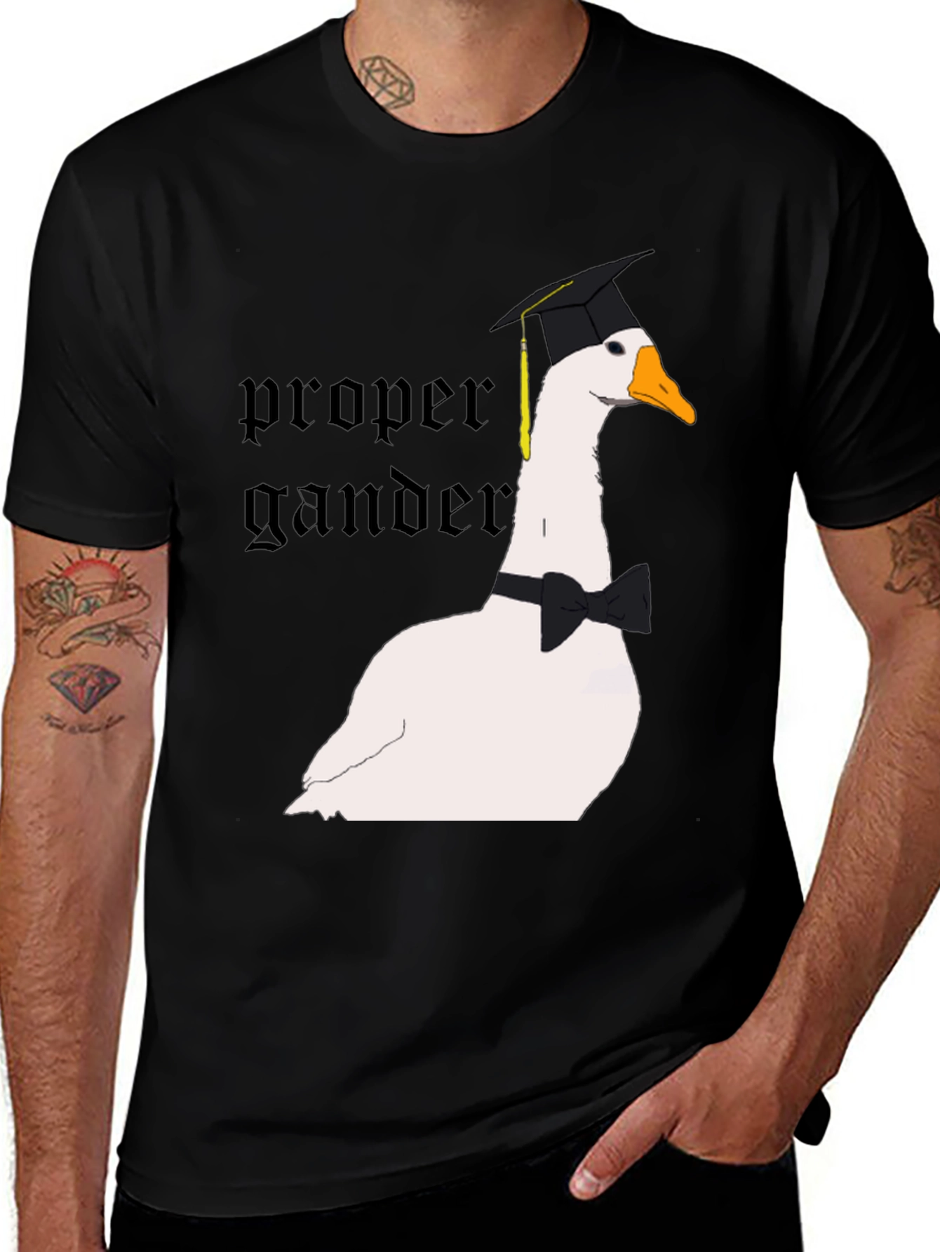 Variant 26 of Proper Gander Graduate Graphic Tee