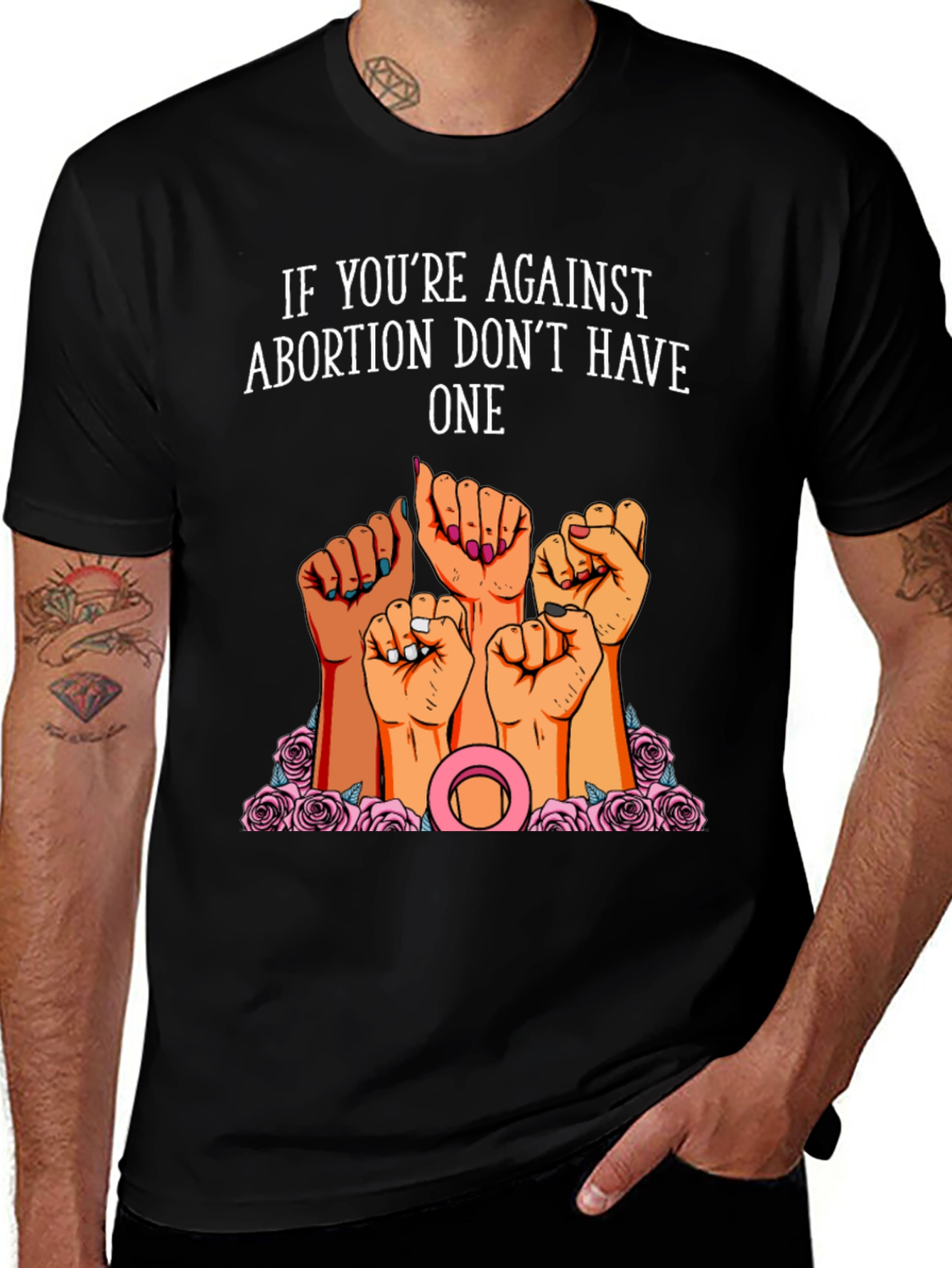 Variant 7 of Pro-Choice Empowerment Graphic Tee