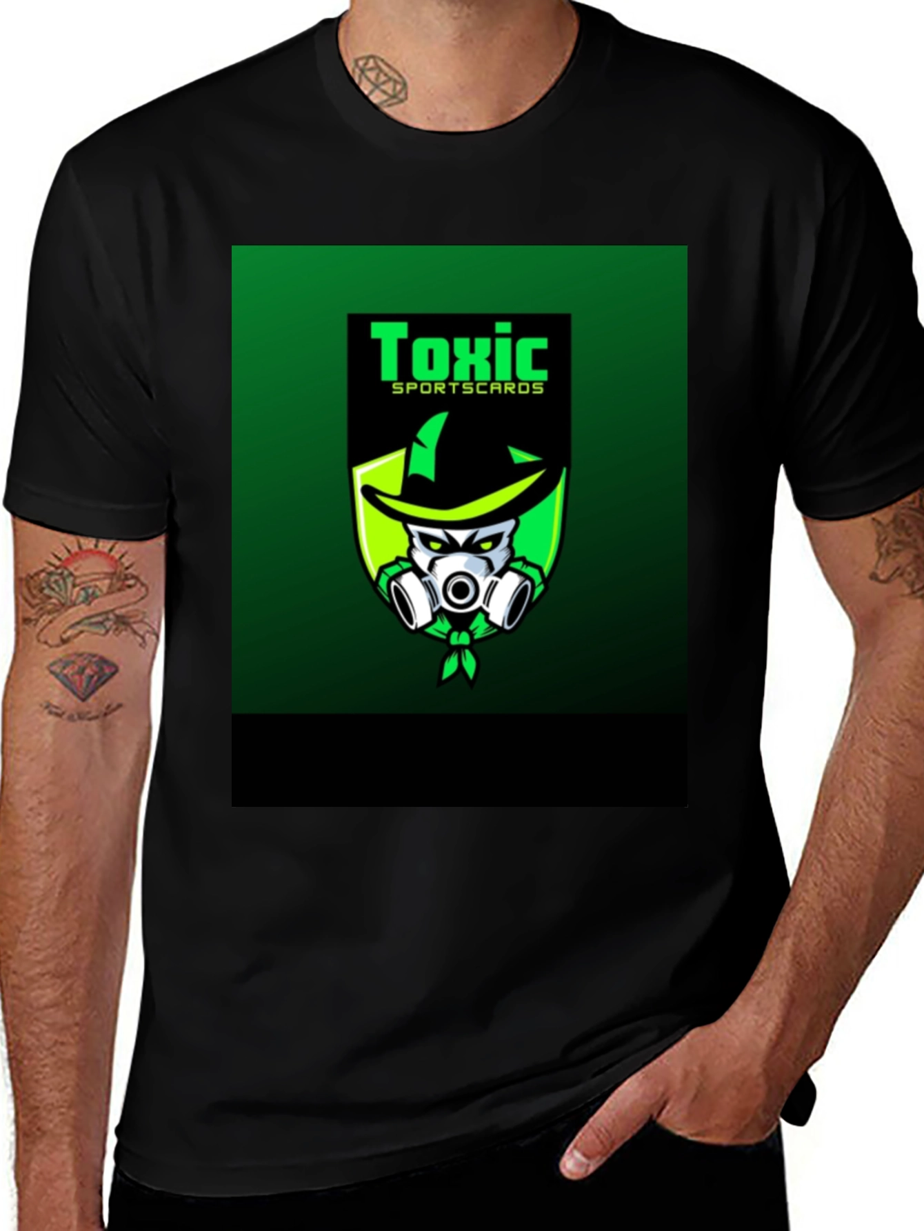 Variant 18 of Toxic Sportscards Black T-Shirt