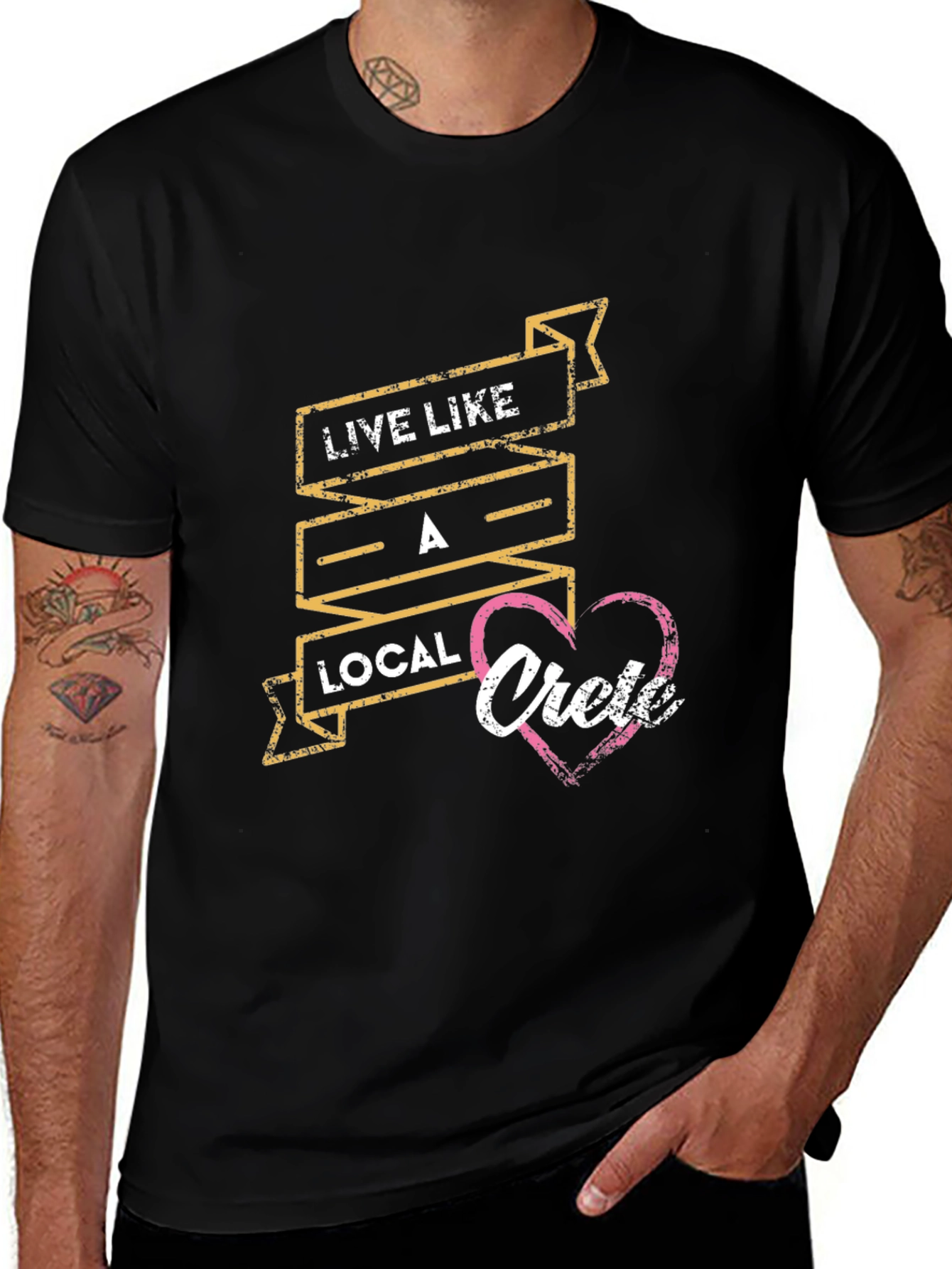 Live Like A Local Crete T-Shirt