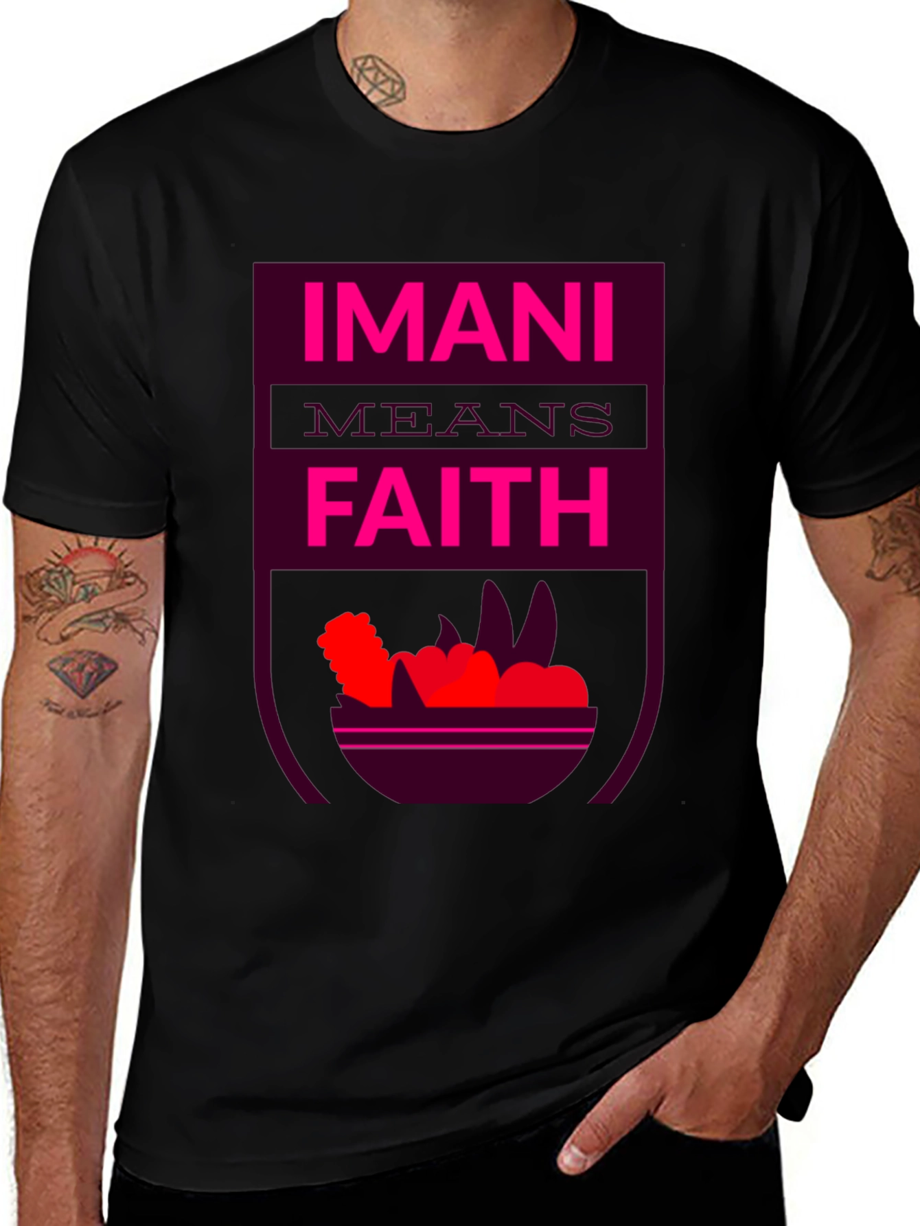 Variant 12 of Faith Inspired Graphic Tee