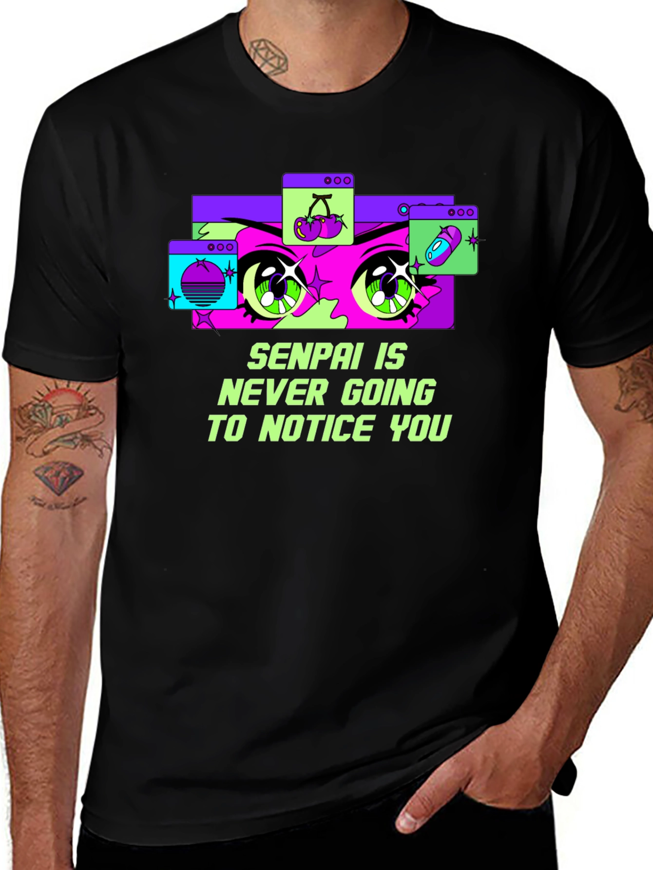 Senpai Anime T-Shirt - Notice Me!