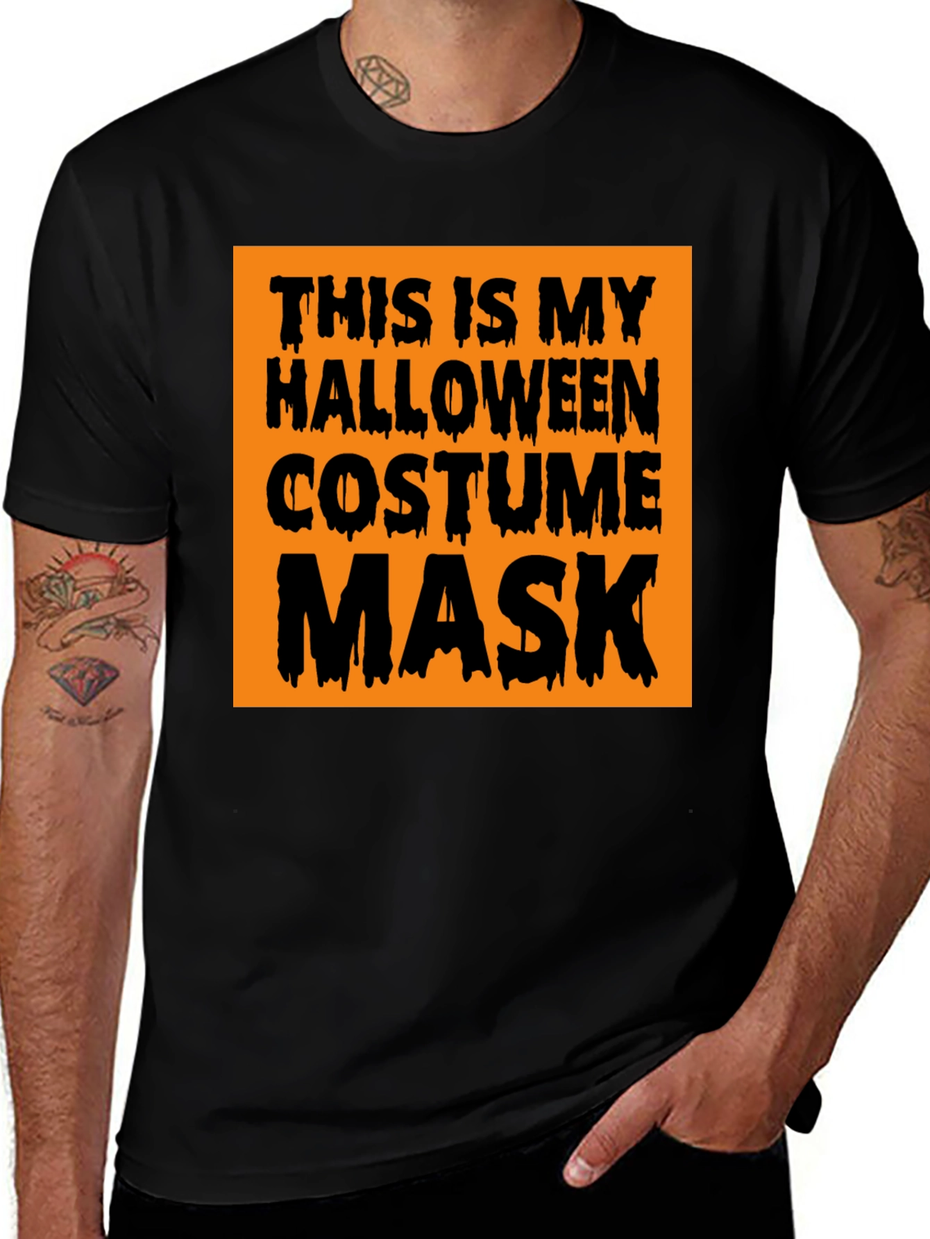 Halloween Costume Mask T-Shirt
