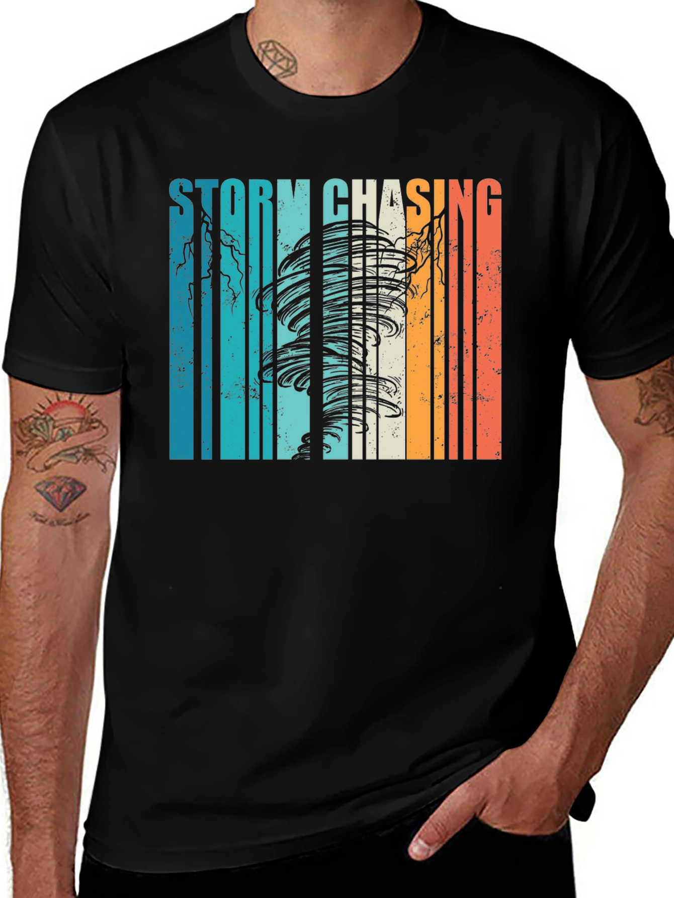 Variant 24 of Storm Chasing Graphic Tee