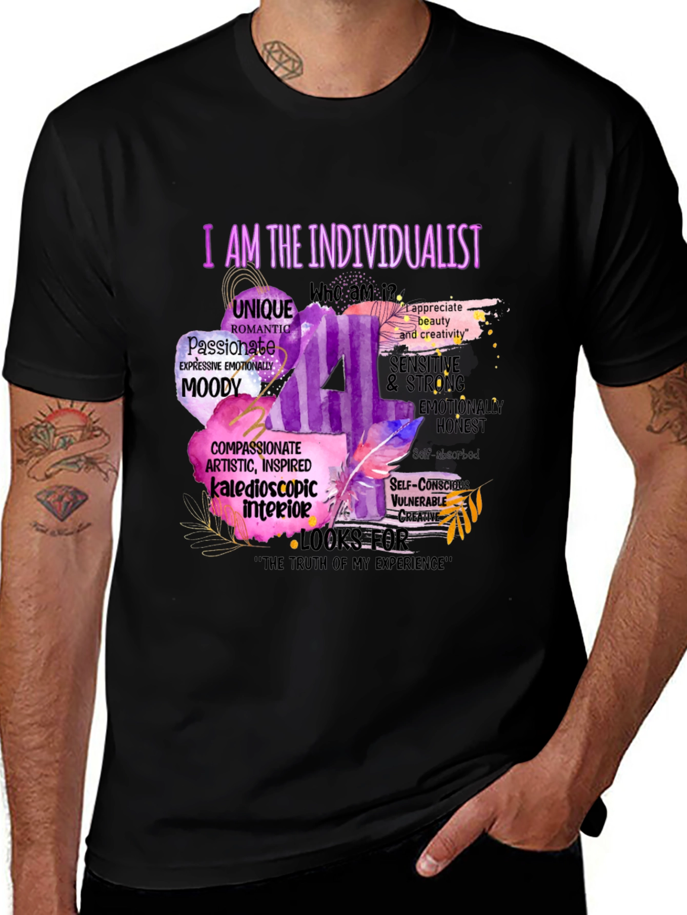 Variant 22 of Individualist Graphic T-Shirt - Express Yourself!
