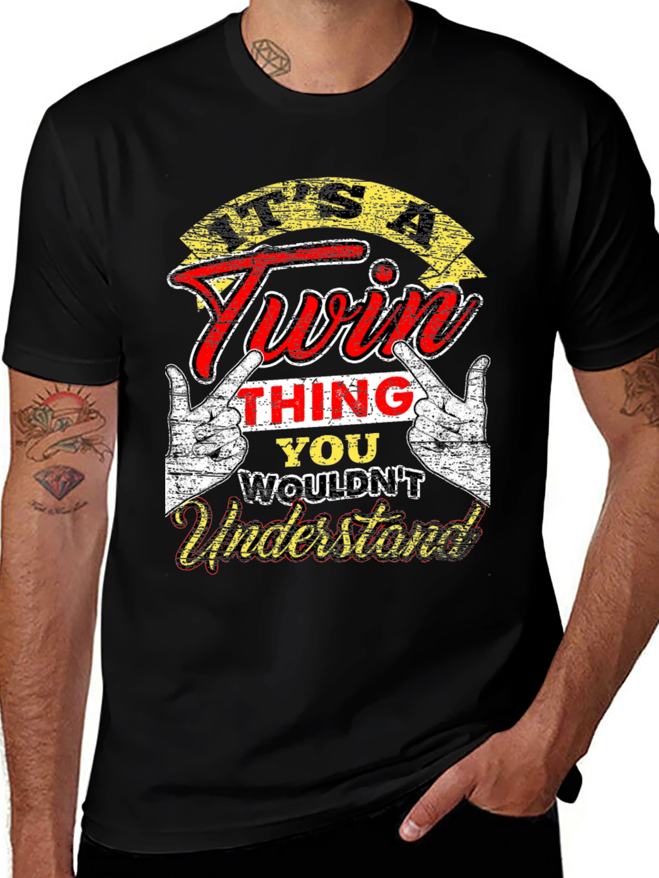 Variant 19 of It's A Twin Thing You Wouldn't Understand T-Shirt