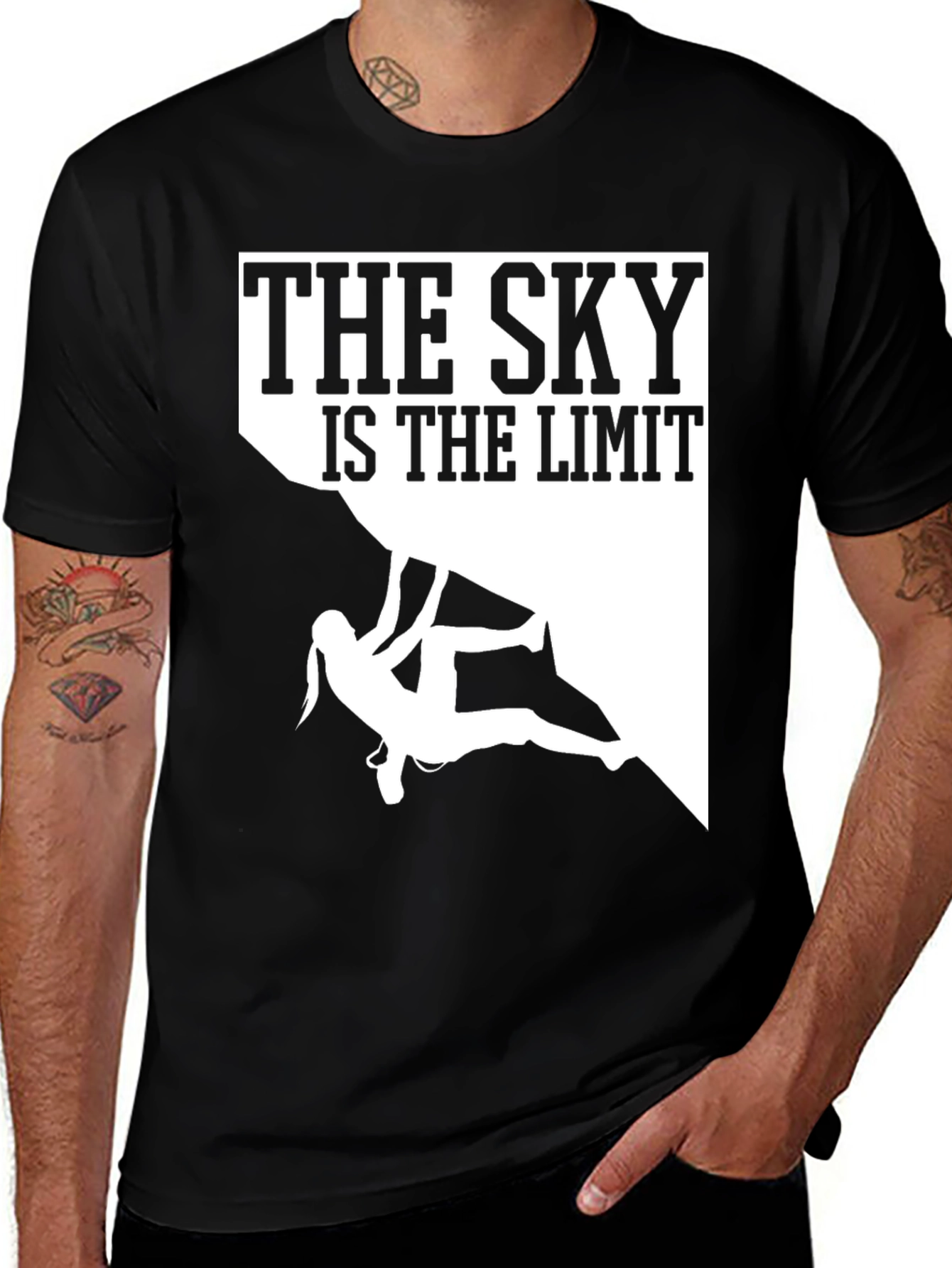 Variant 9 of The Sky is the Limit Climbing T-Shirt