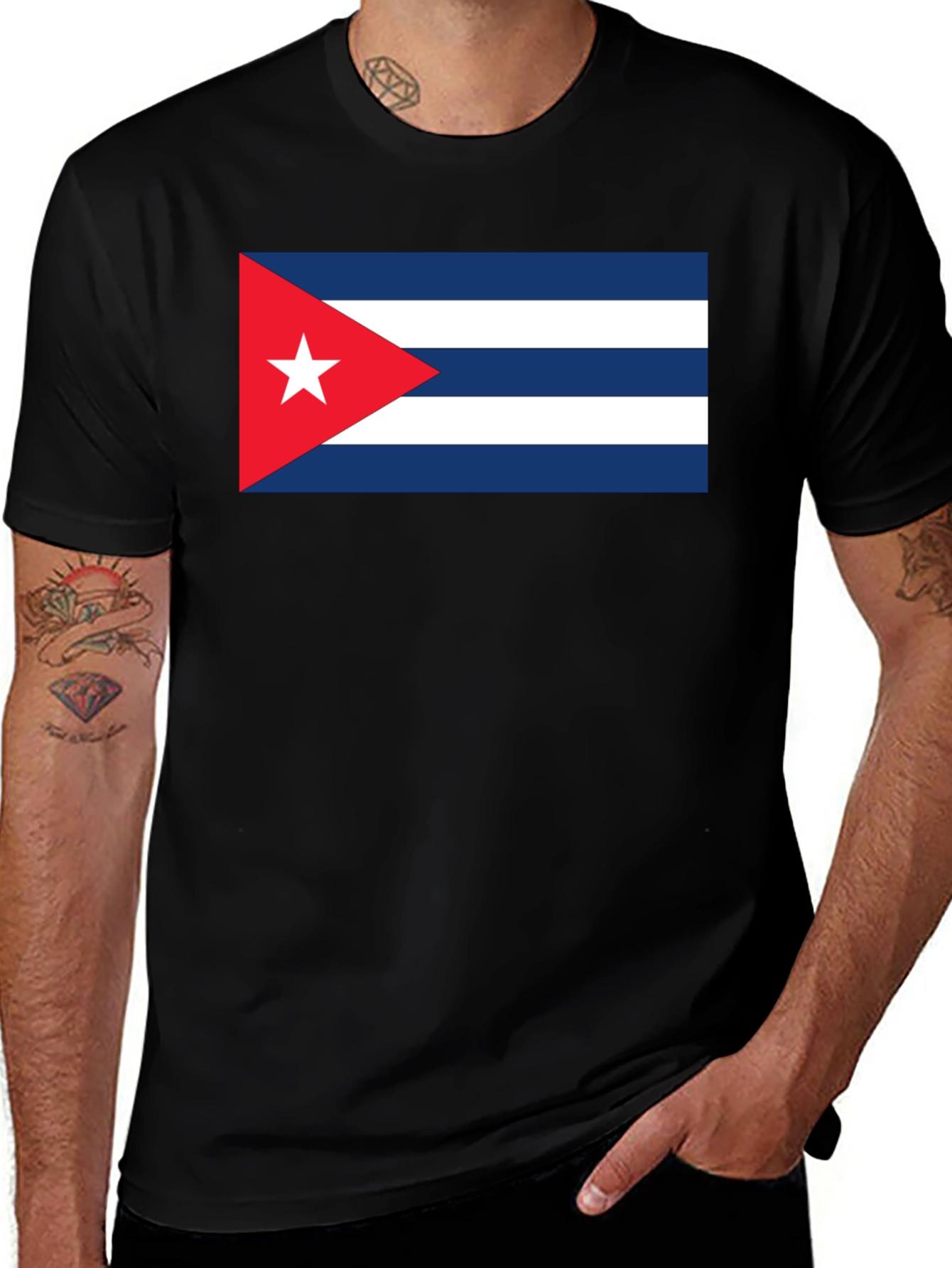 Cuba Flag T-Shirt - Patriotic Pride