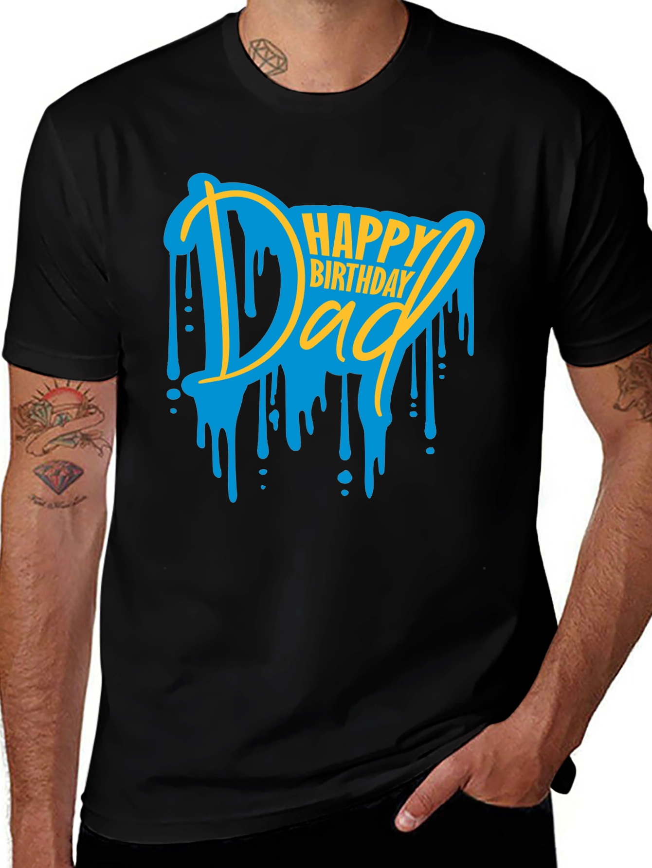 Happy Birthday Dad T-Shirt, Father's Day Tee