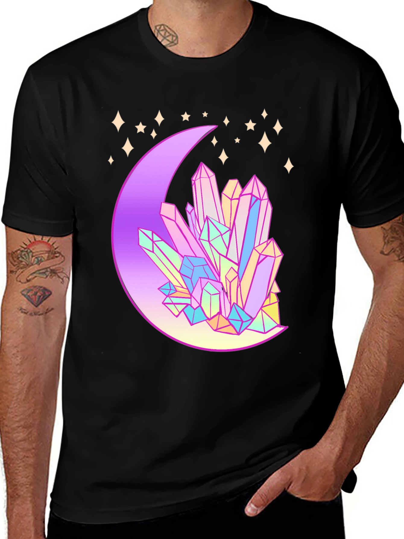 Crystal Moon Graphic T-Shirt
