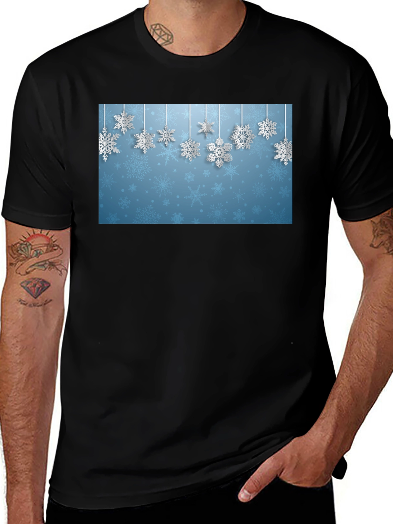 Variant 29 of Snowflake Holiday T-Shirt