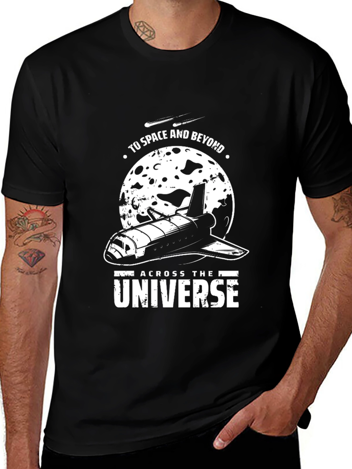 Variant 21 of Space Shuttle T-Shirt: To Space and Beyond Tee