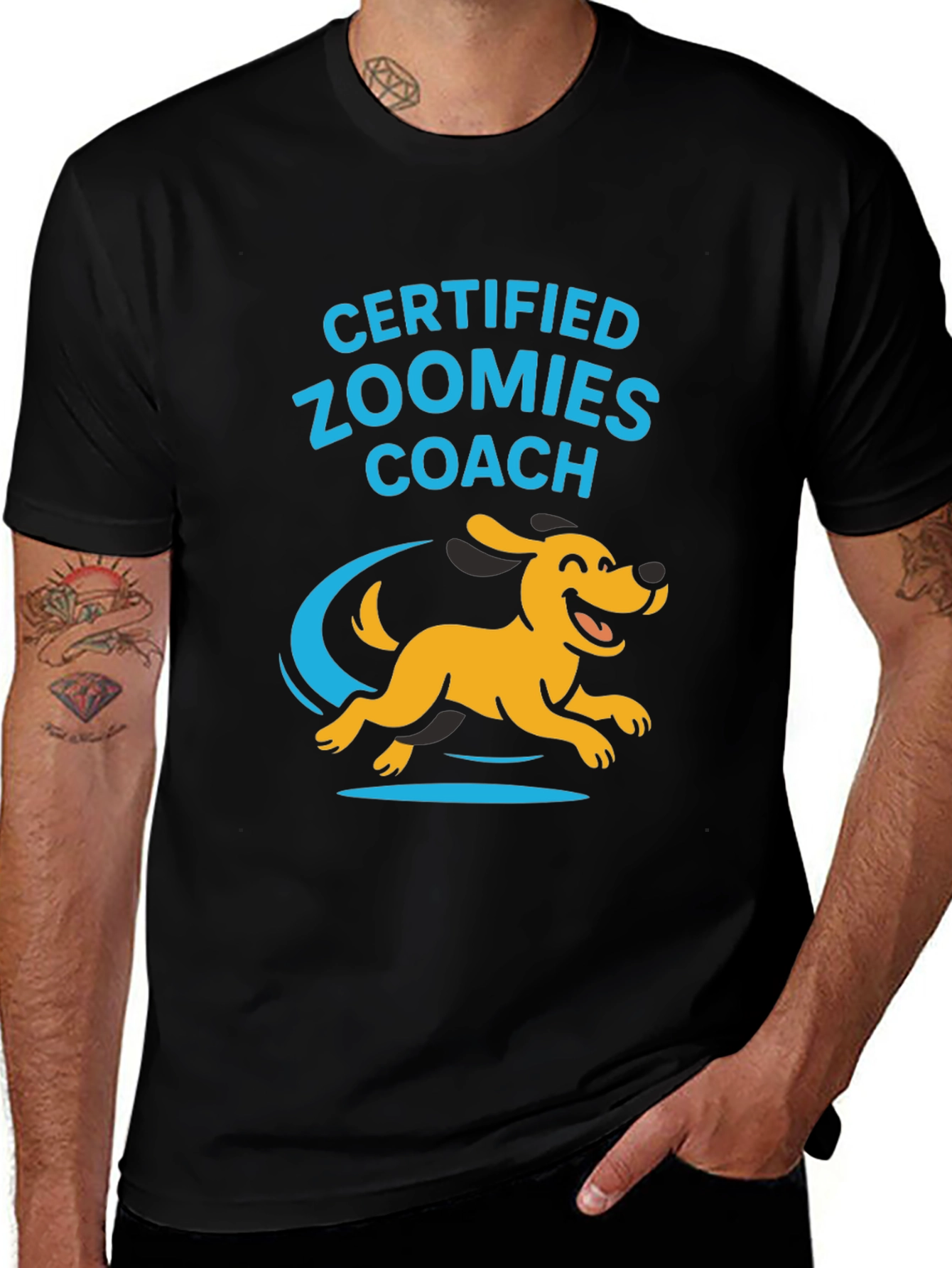 Variant 28 of Certified Zoomies Coach Graphic Tee