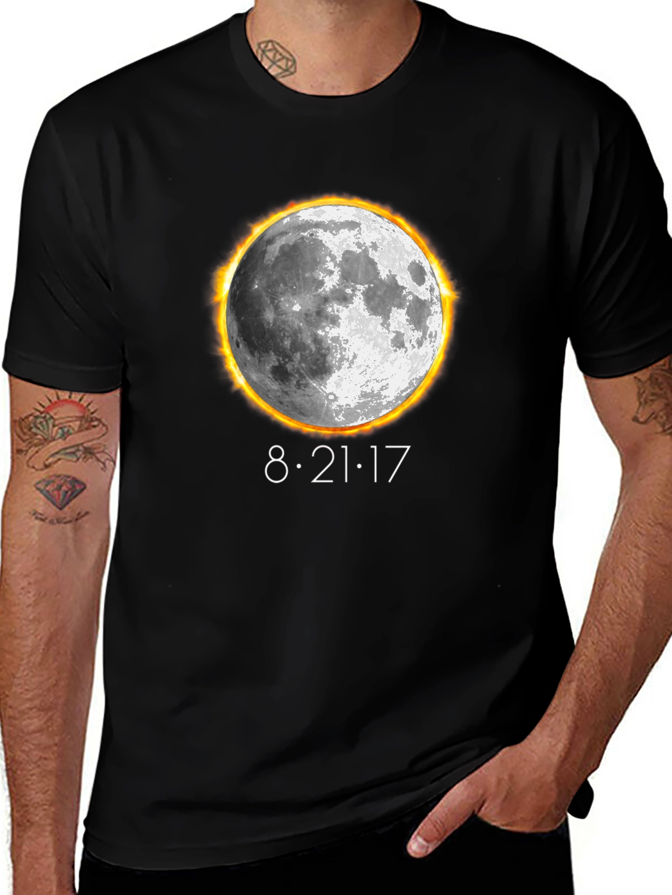 Variant 21 of Solar Eclipse 8.21.17 Graphic T-Shirt