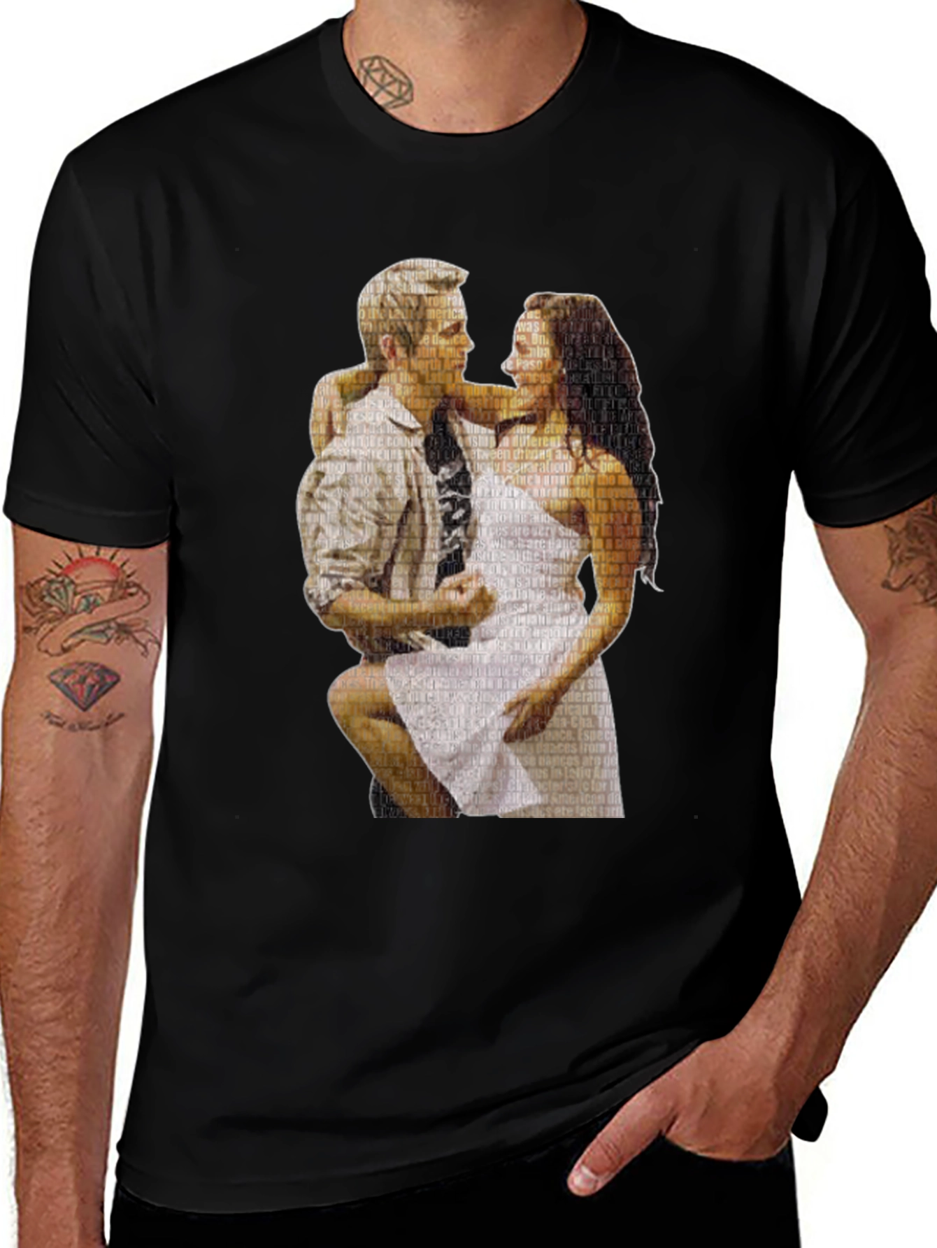 Variant 9 of Dirty Dancing Movie T-Shirt Black