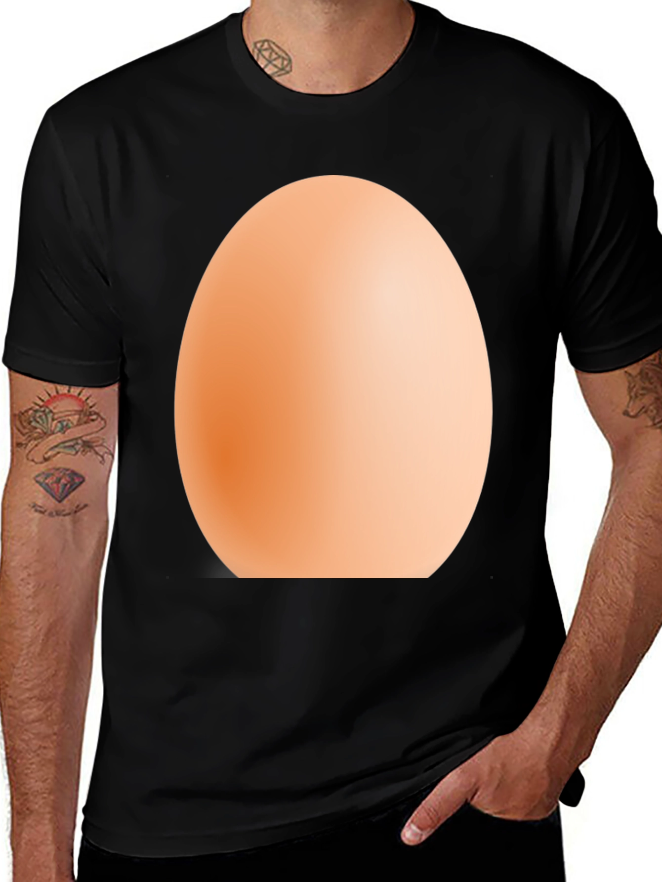 Variant 15 of Egg Graphic T-Shirt - Funny Casual Tee
