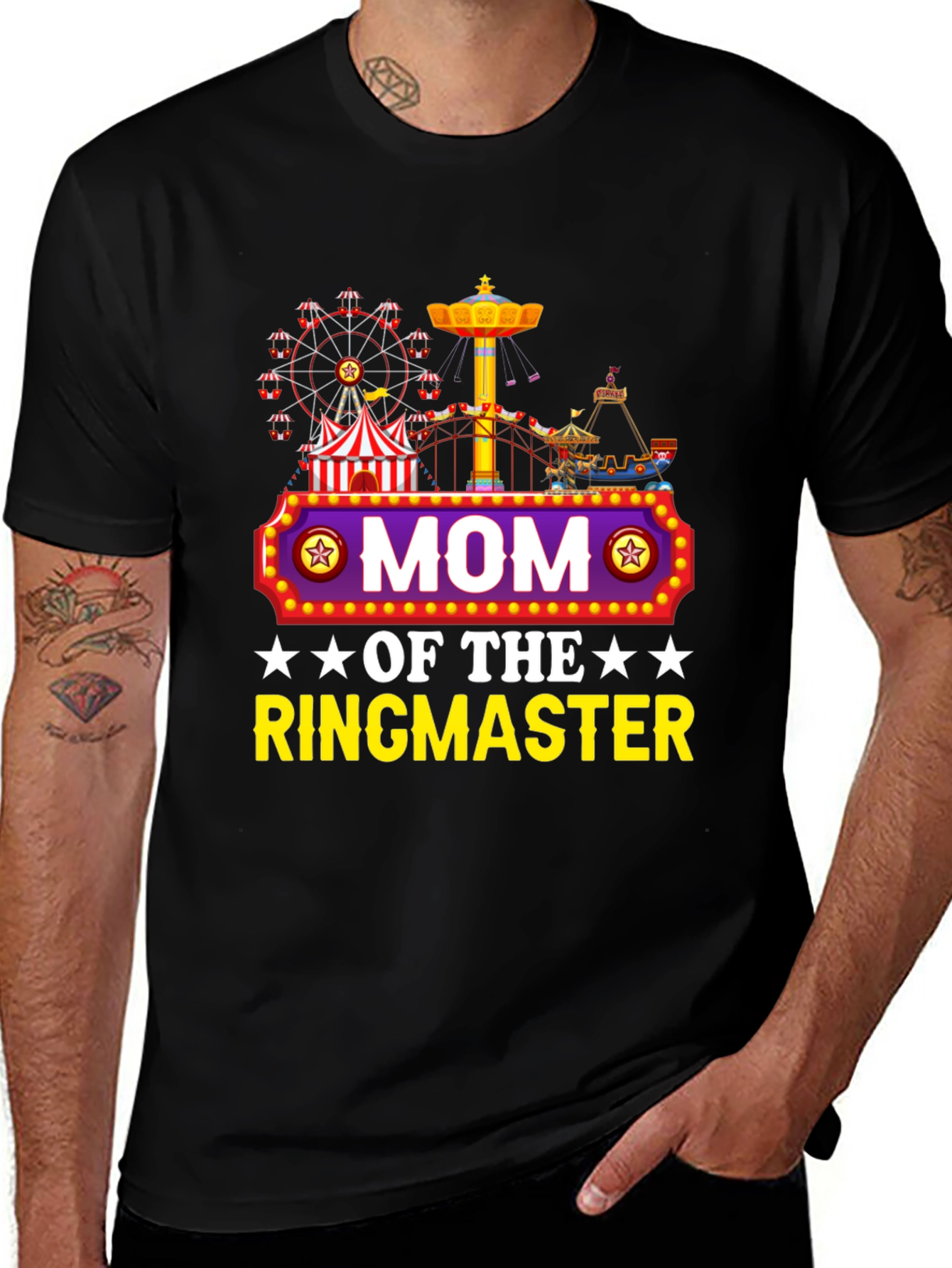 Variant 11 of Mom of the Ringmaster Circus T-Shirt