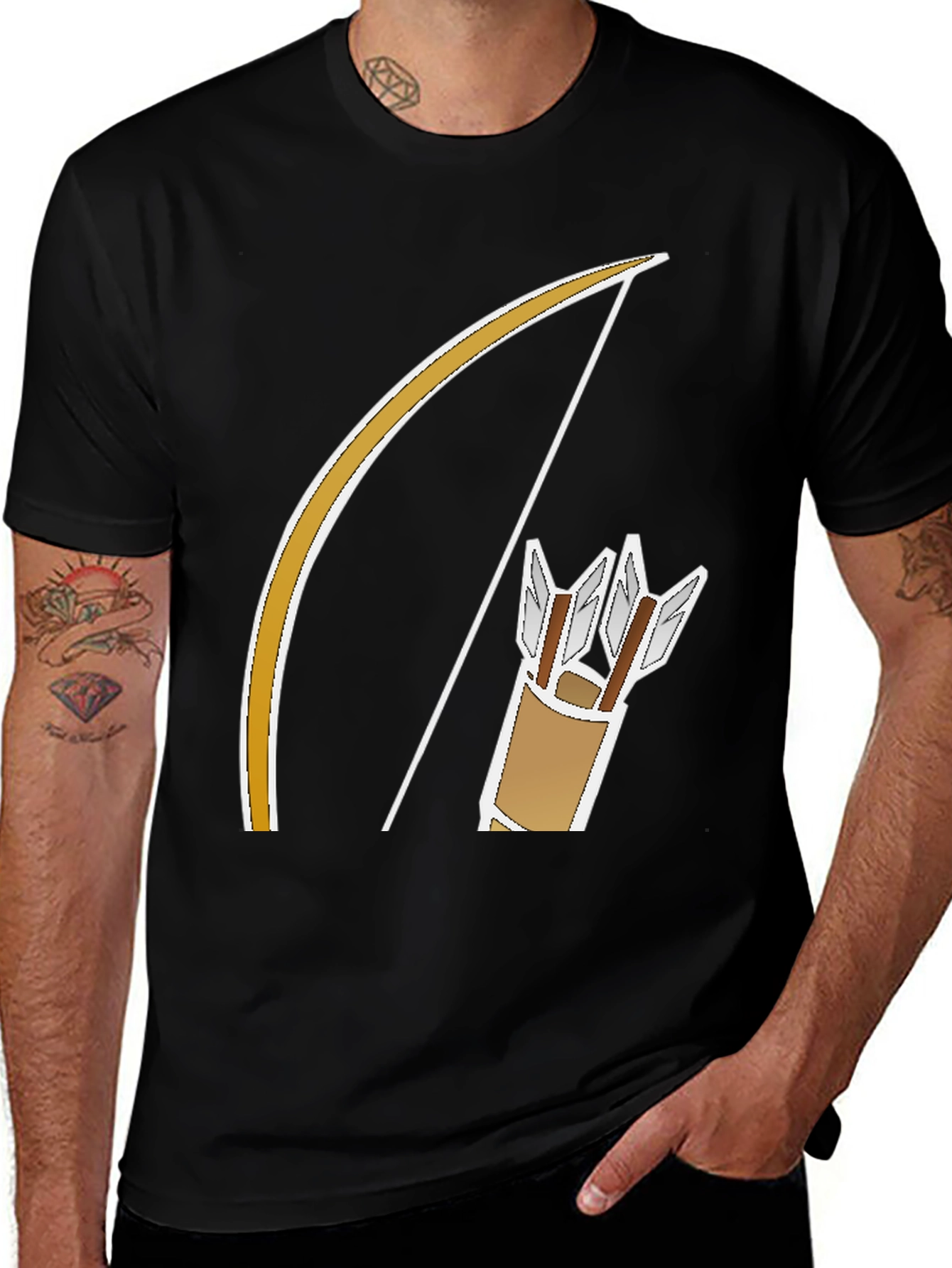 Archery T-Shirt - Bow & Arrow Graphic Tee