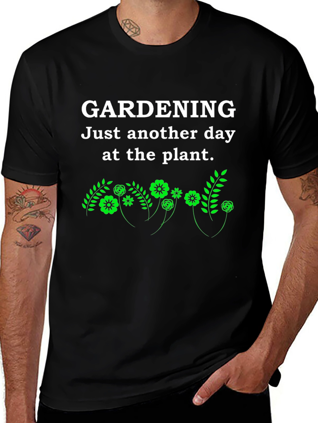 Variant 29 of Gardening T-Shirt - Just Another Day at the Plant