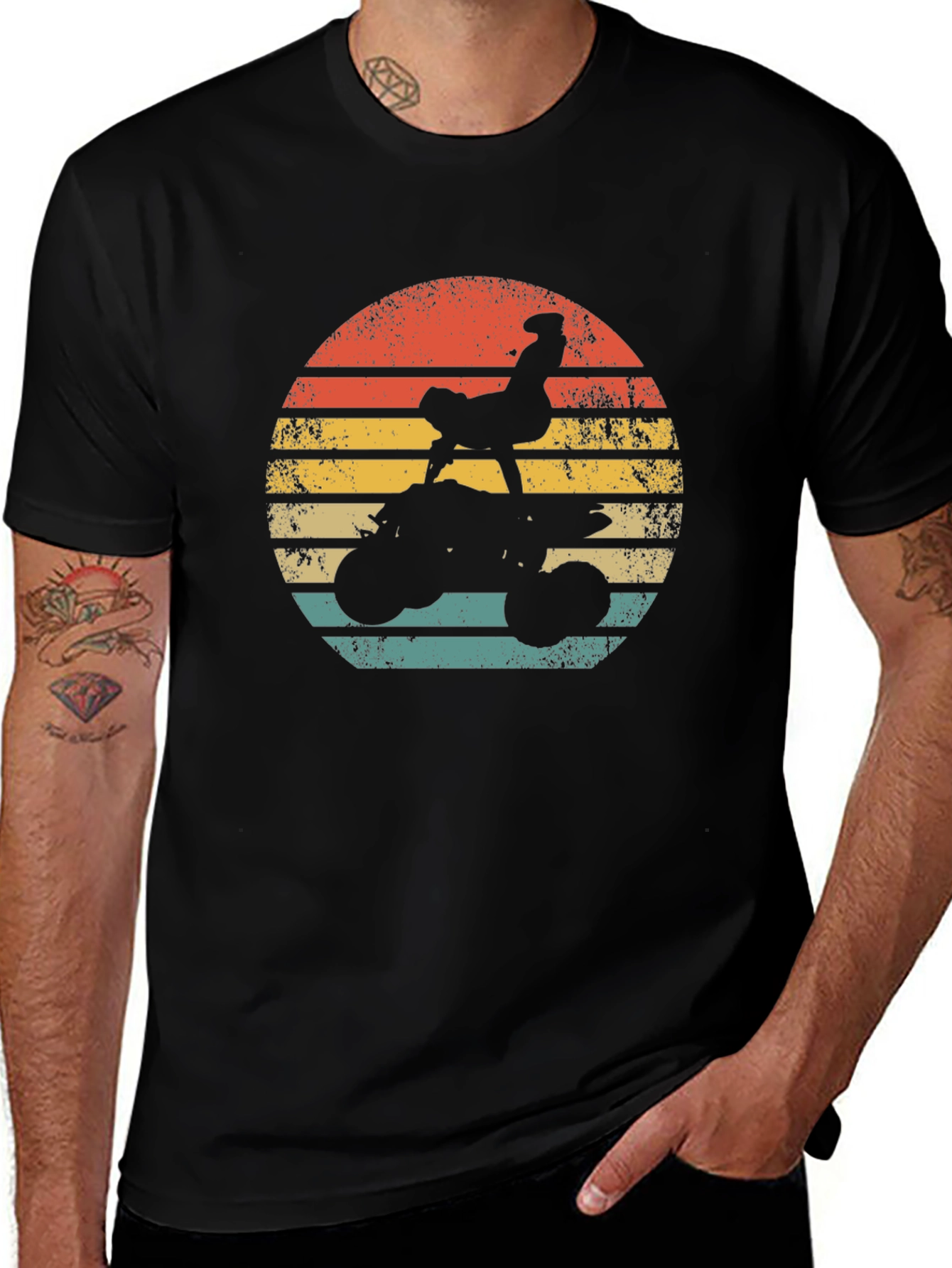 Retro ATV Rider Tee