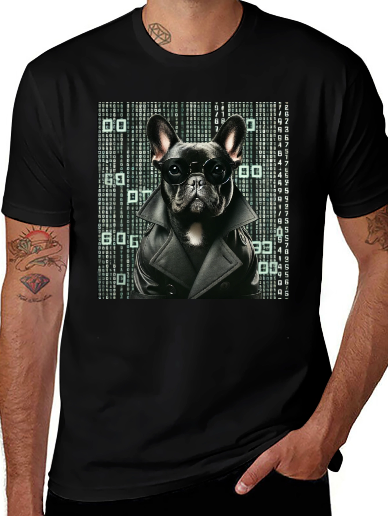 Matrix Dog T-Shirt - Geek Chic