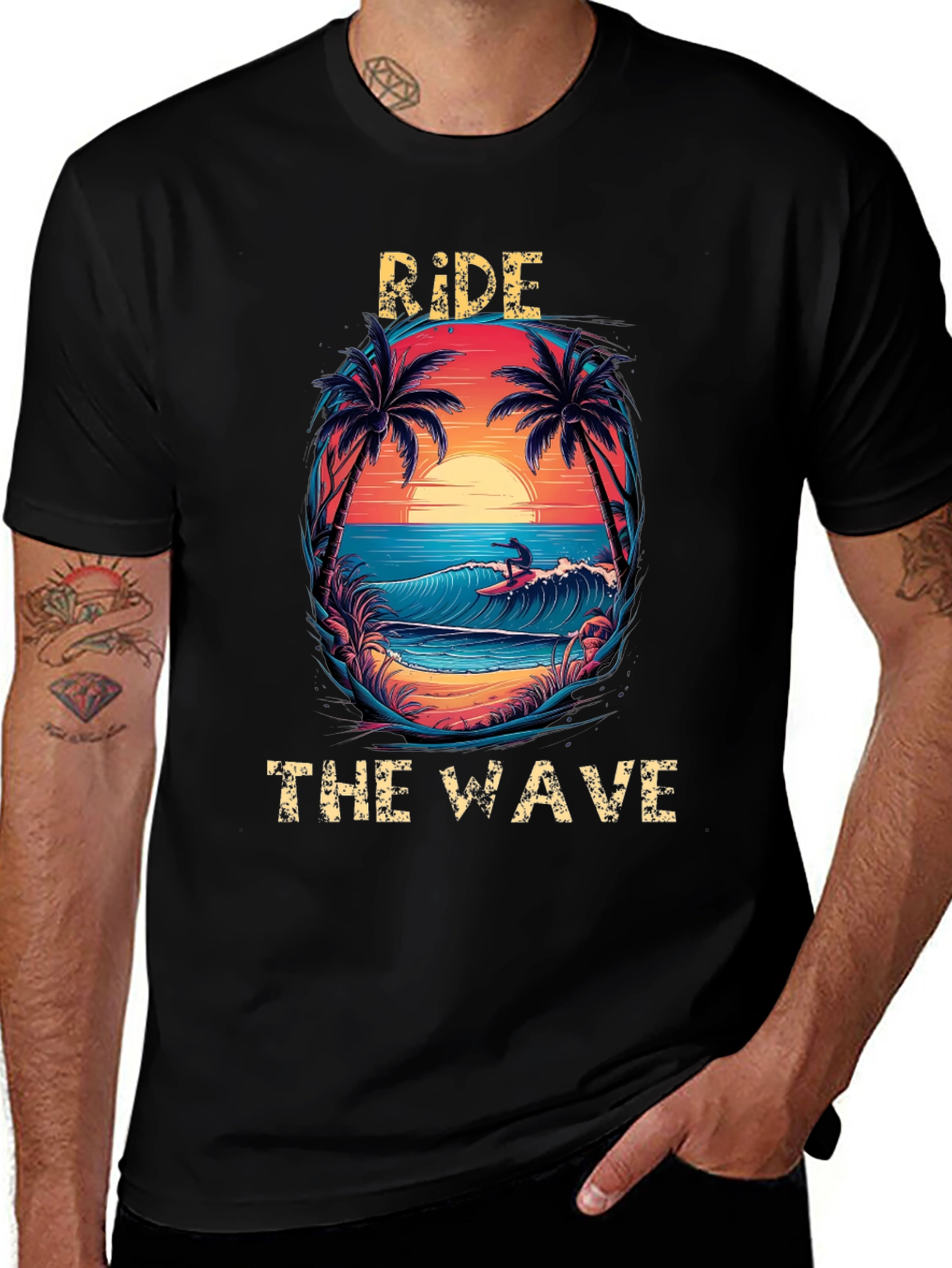 Ride The Wave Graphic T-Shirt