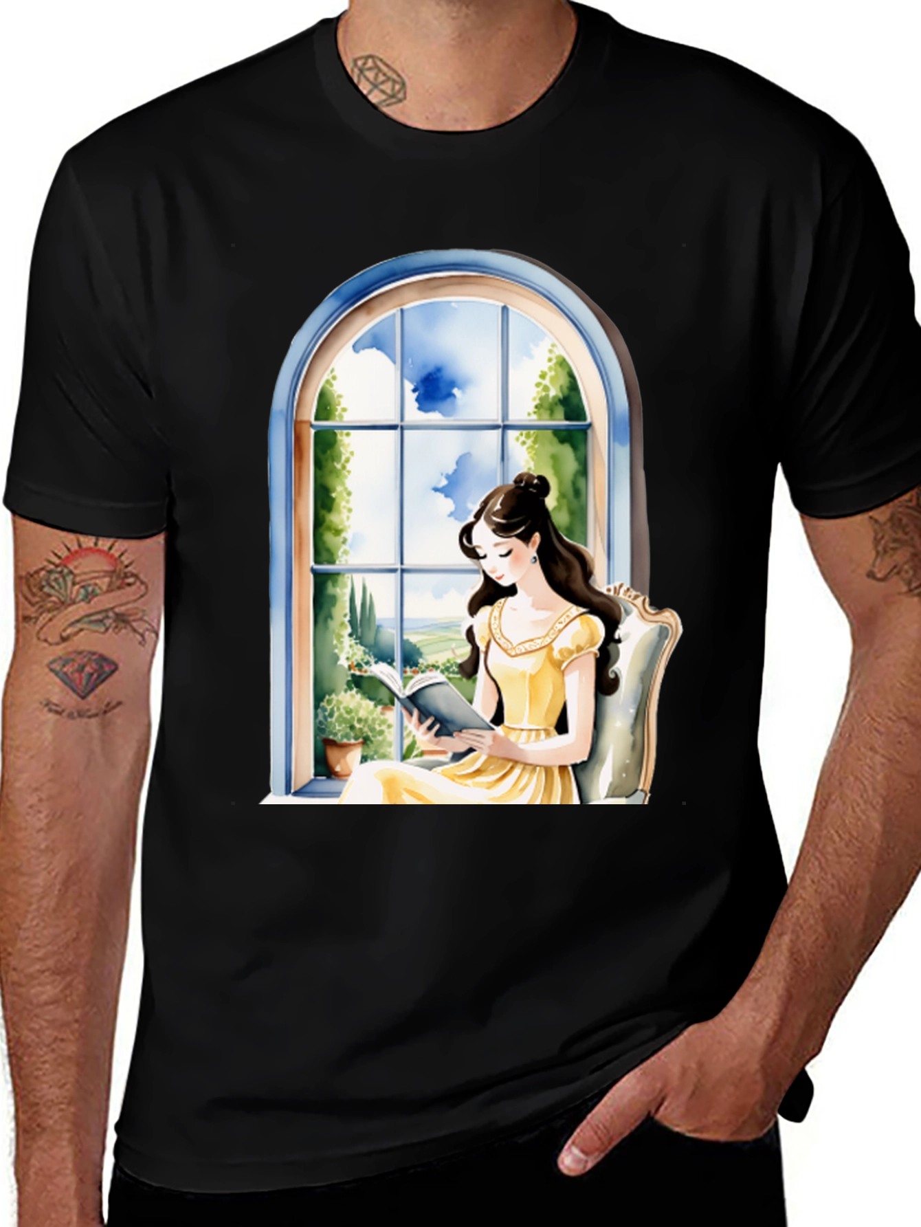 Bookish T-Shirt - Belle by the Window