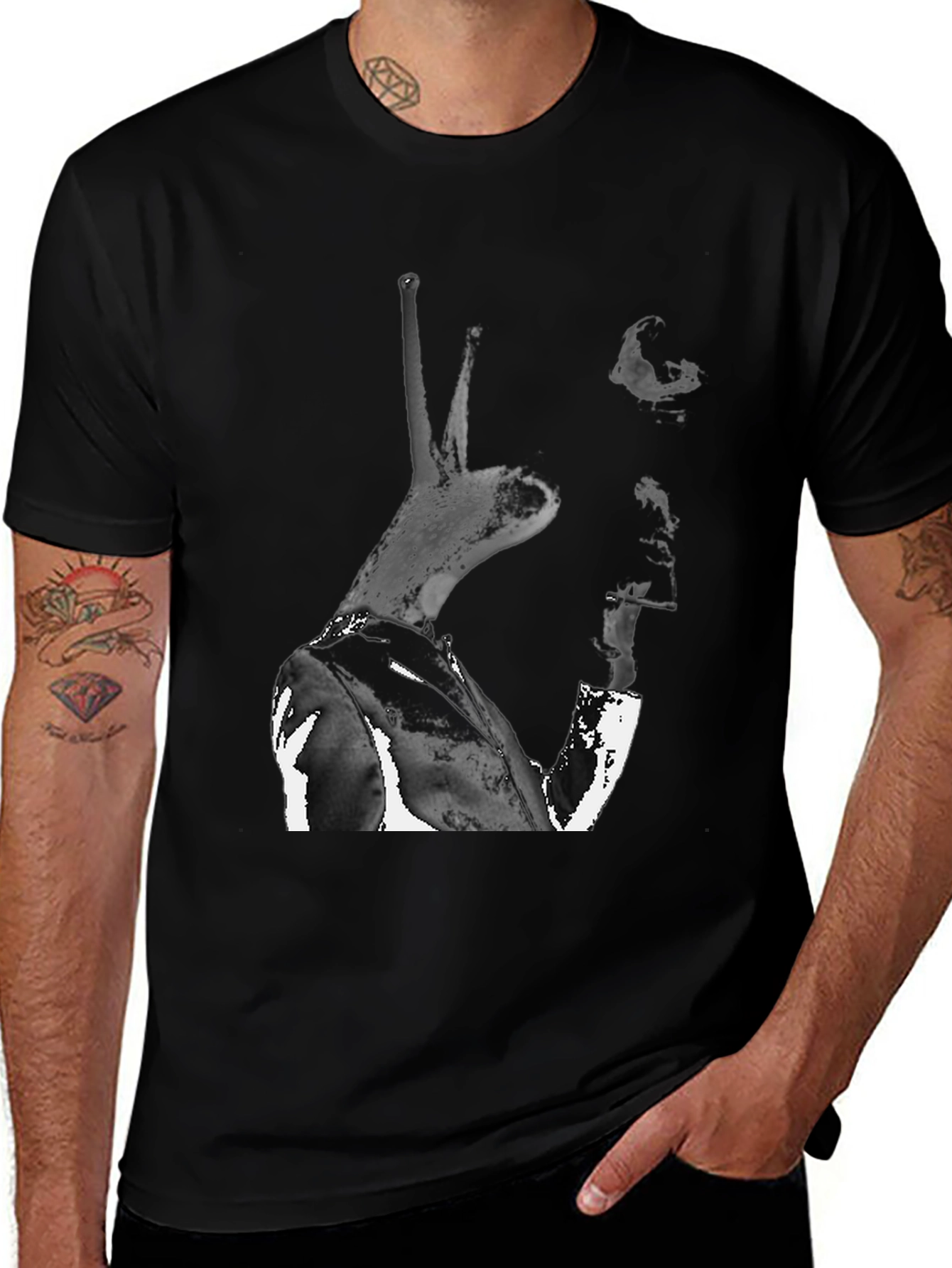 Variant 19 of Surreal Snail Graphic Tee - Unique Art T-Shirt