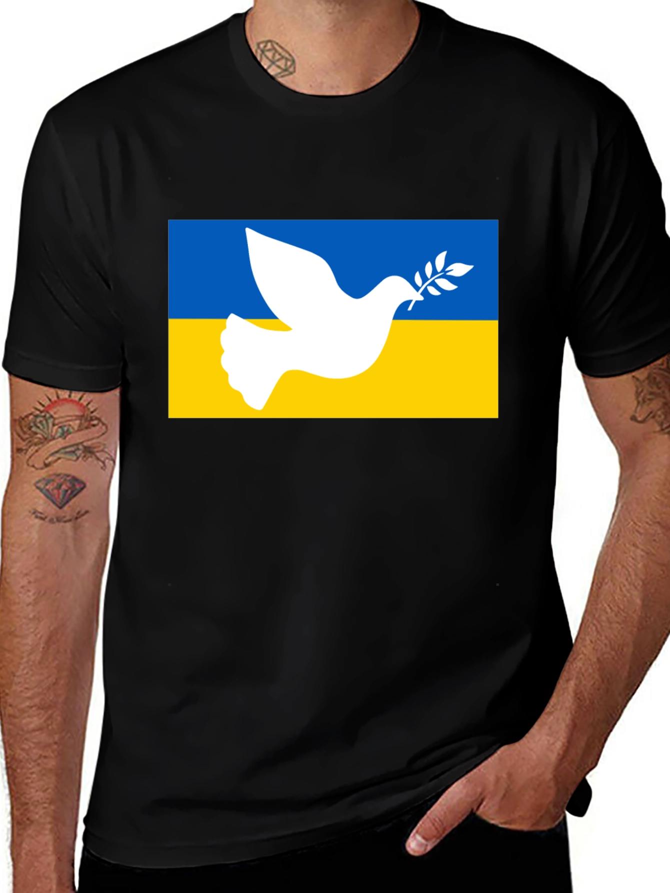 Ukraine Peace Dove T-Shirt