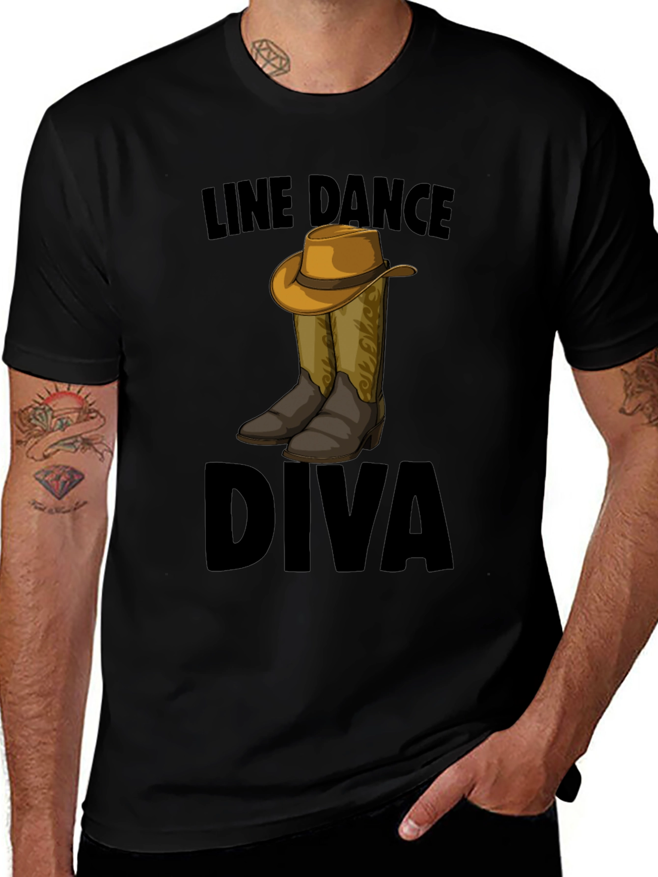Variant 27 of Line Dance Diva T-Shirt