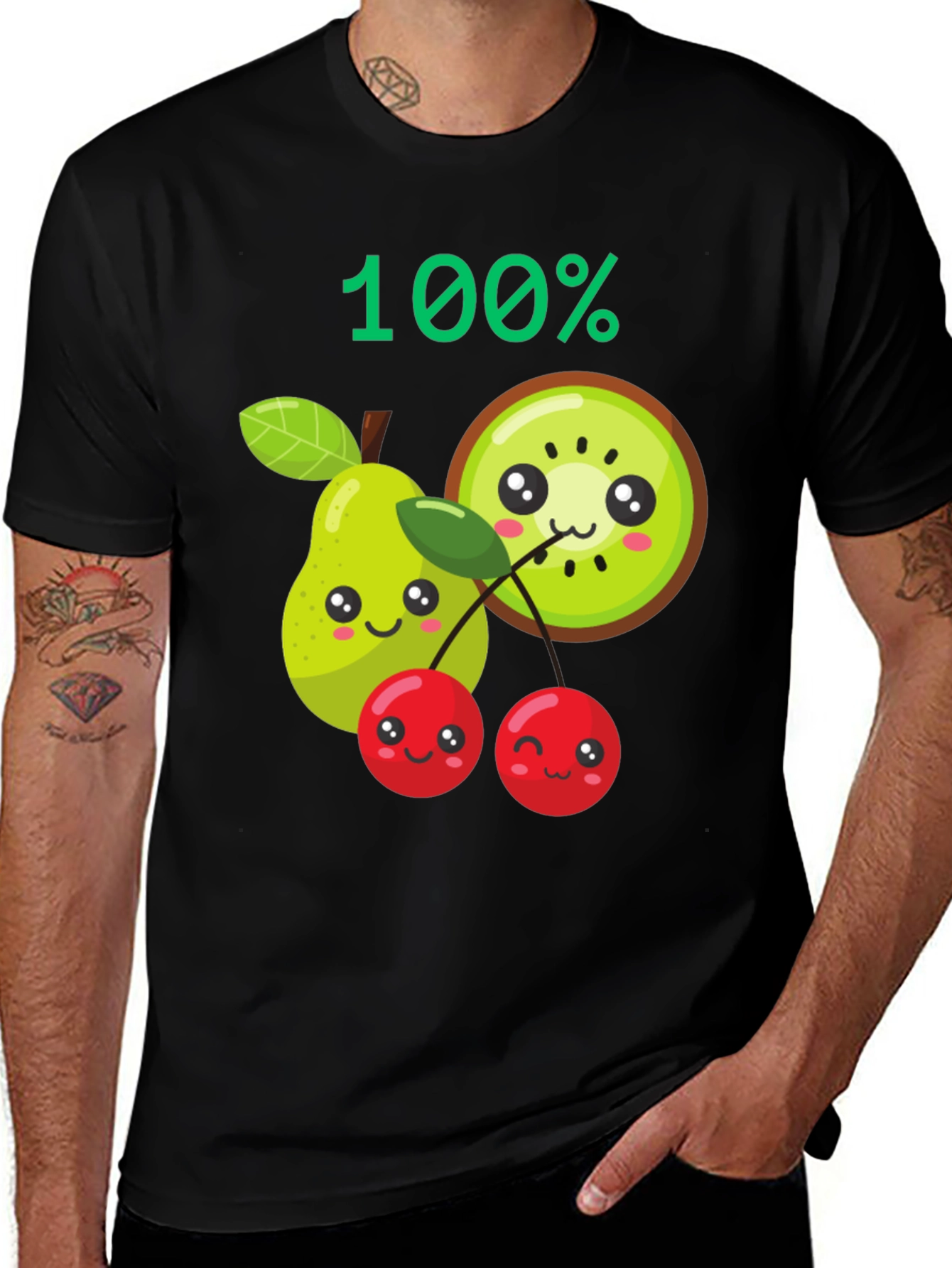 Variant 13 of 100% Fruit Kawaii Graphic Tee