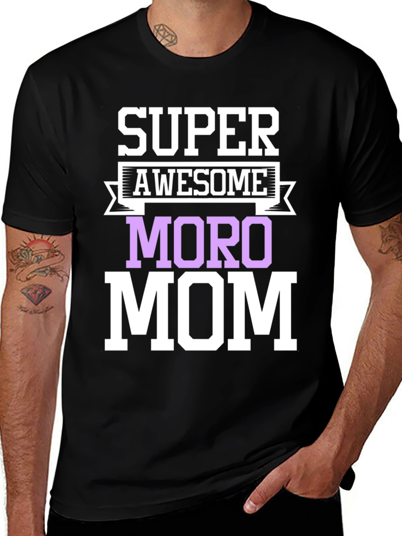 Super Awesome Moro Mom T-Shirt