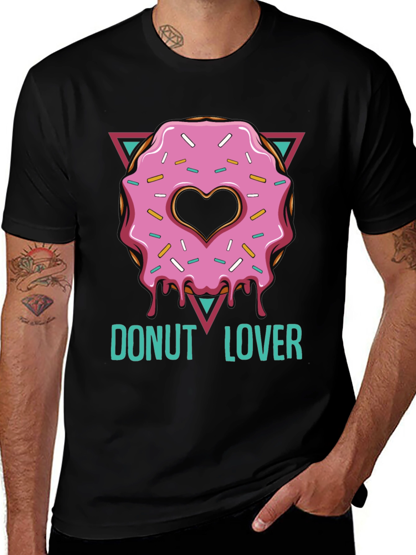 Variant 10 of Donut Lover Graphic Tee - Sweet Style