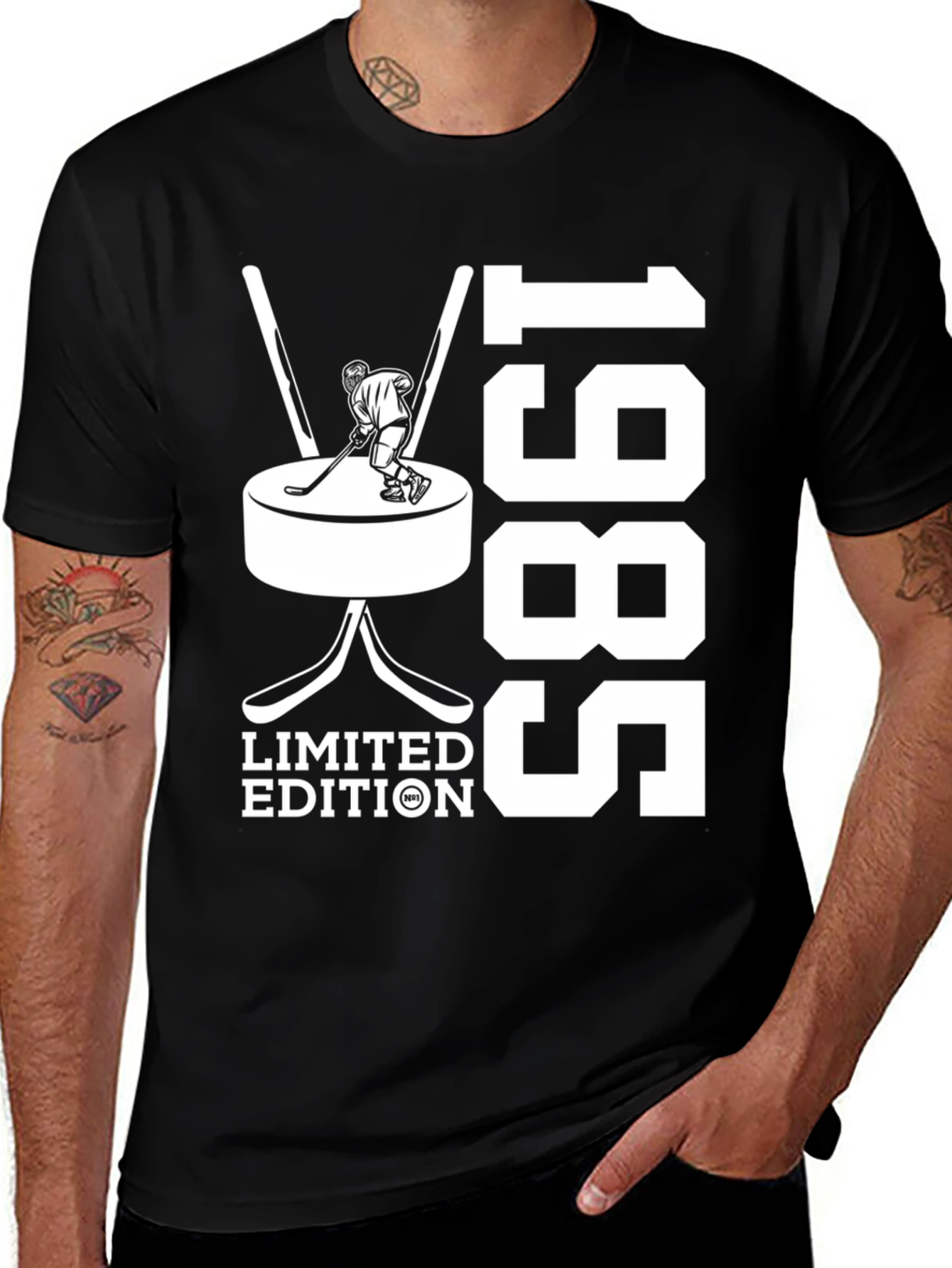 Variant 14 of Limited Edition 1985 Hockey T-Shirt