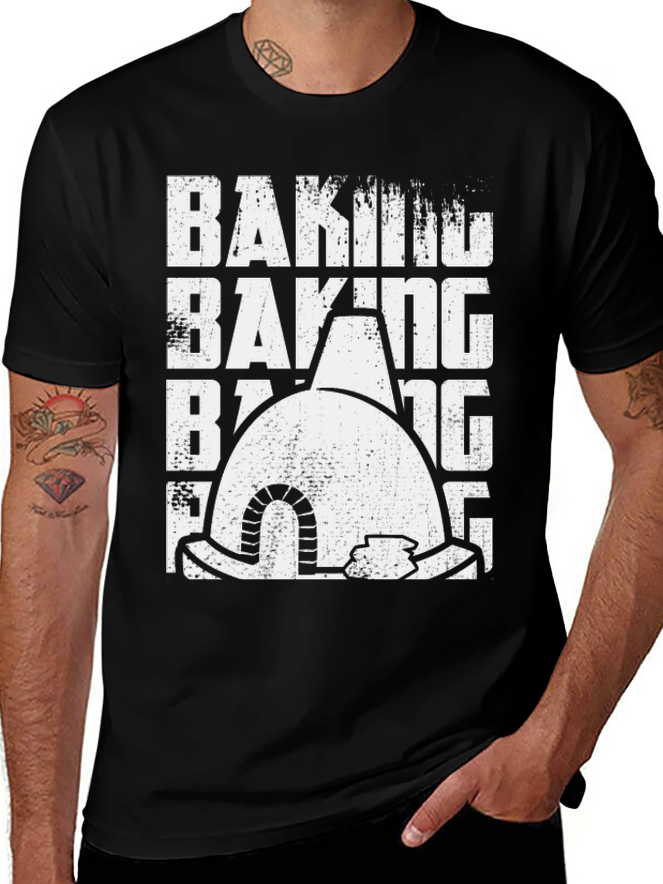 Variant 6 of Baking T-Shirt - Novelty Chef Tee
