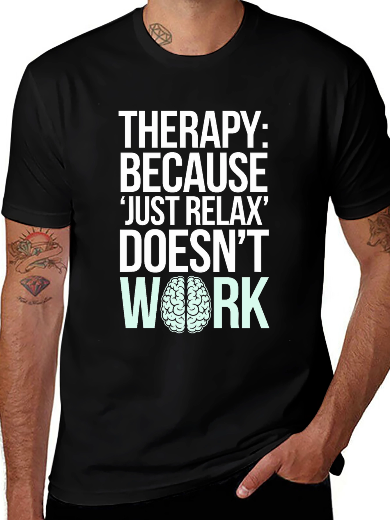 Variant 20 of Therapy Just Relax Doesn't Work T-Shirt