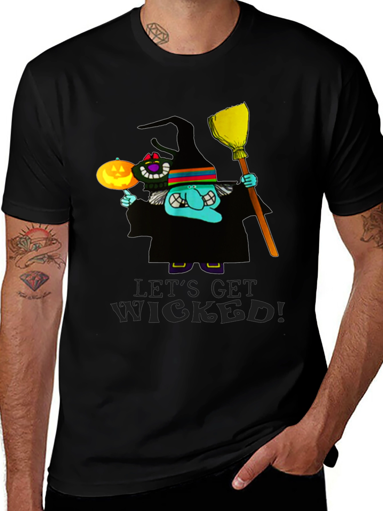 Variant 20 of Wicked Witch Halloween Graphic Tee