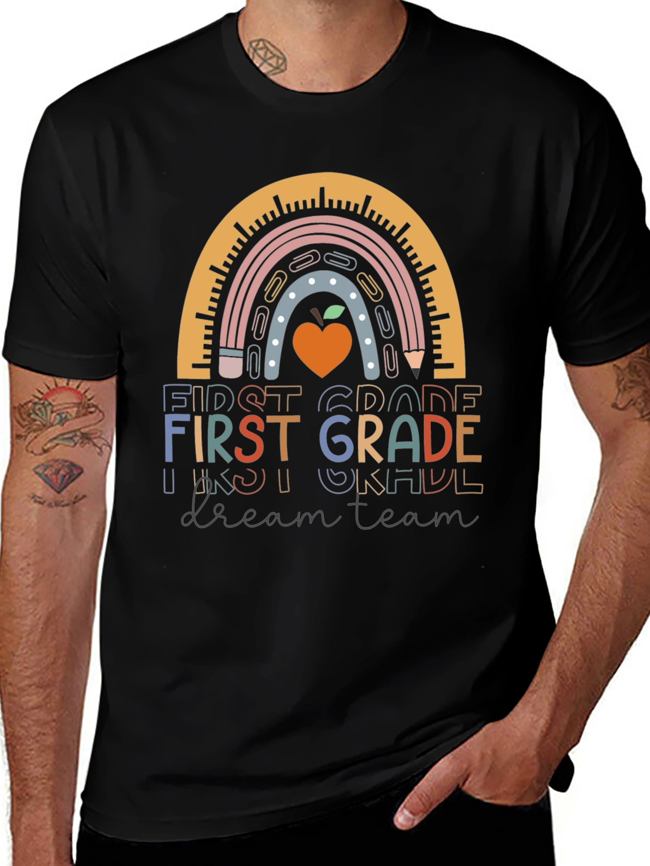 First Grade Dream Team Teacher T-Shirt